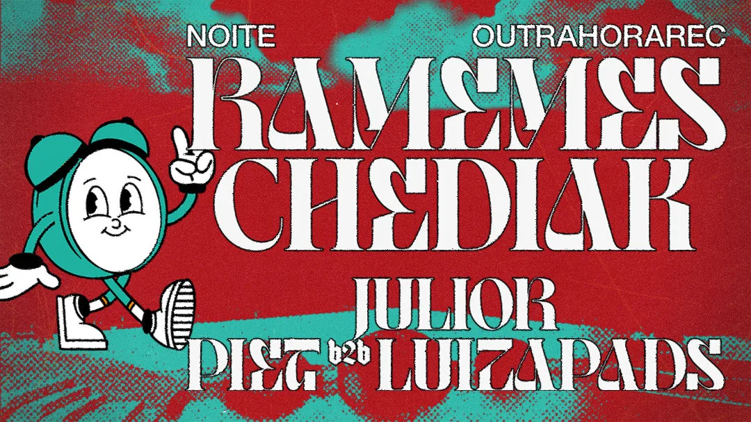Noite Outrahorarec #3 - Dj Ramemes + Chediak @ Workroom Cover