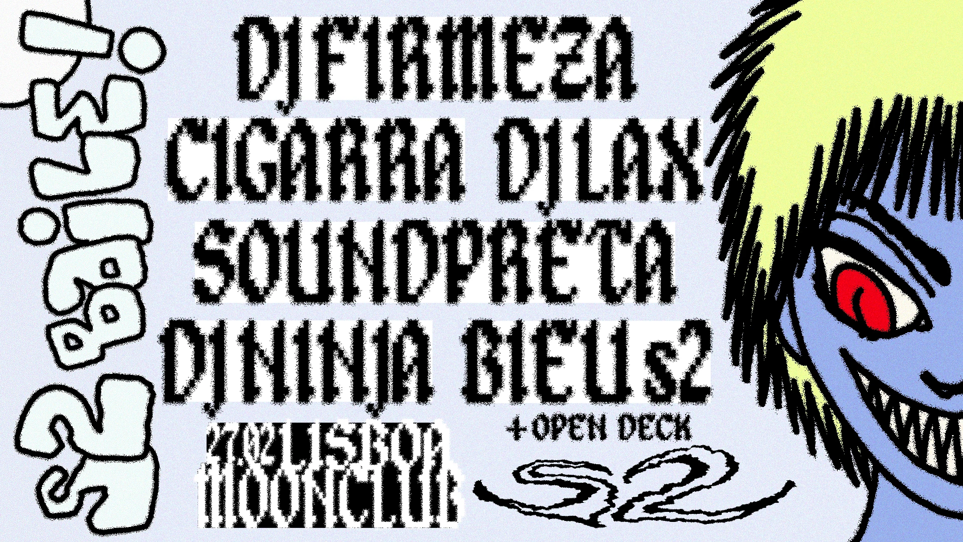 S2 Baile @ Moonclub // Lisboa 27/02/2026 Cover