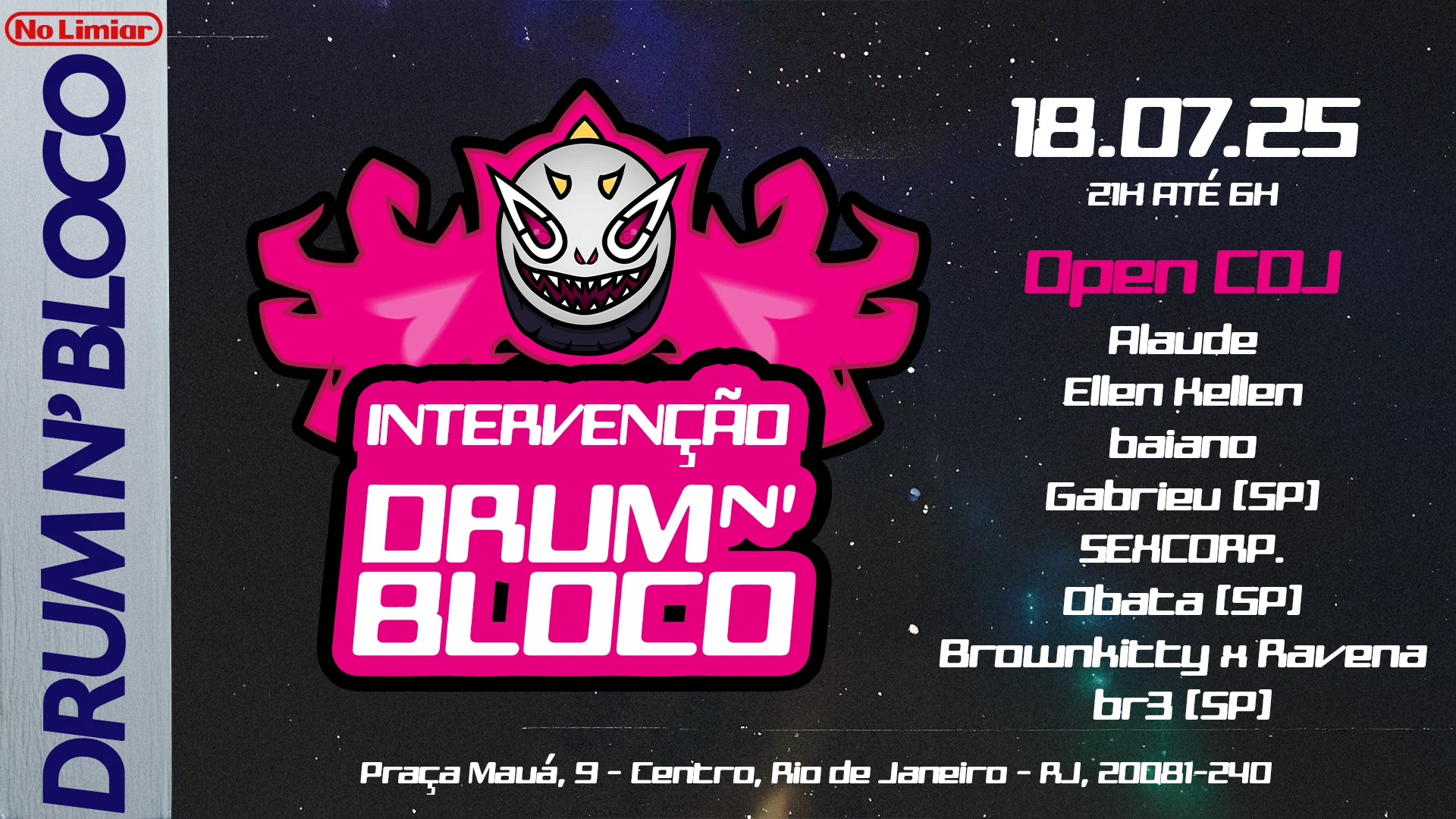 Intervenção Drumnbloco Cover