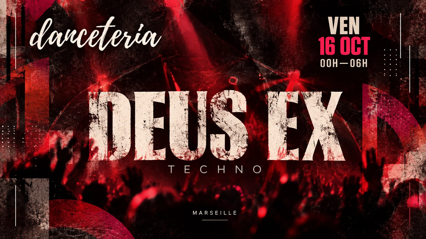 Deus Ex + Guests @ Danceteria Cover
