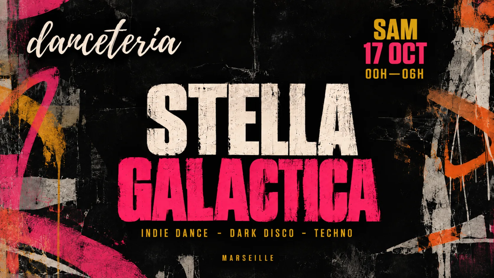 Stella Galactica @ Danceteria Cover