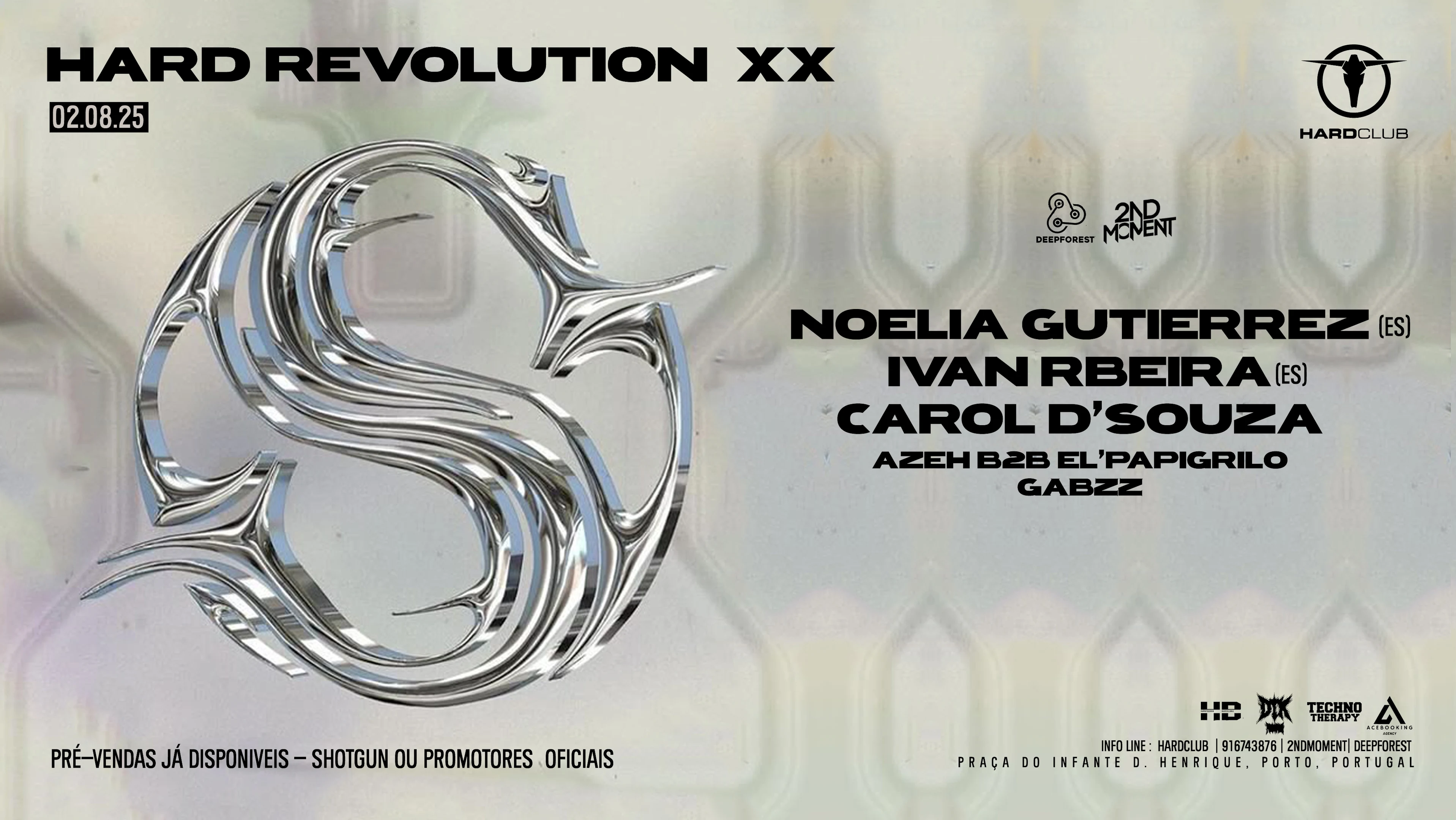 Noelia Gutierrez & Carol D'souza + Special Guests - Hardclub Cover