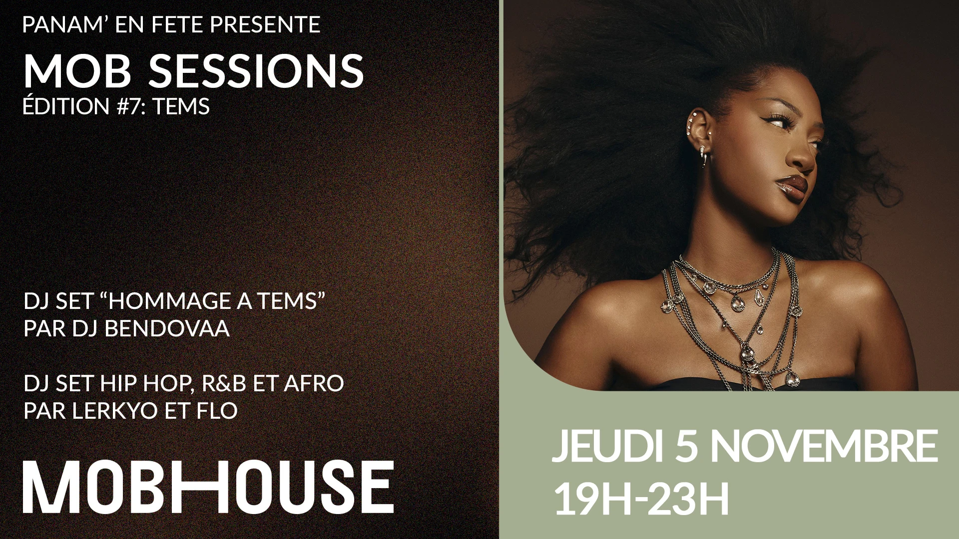 Mob Sessions #7 - Tems Cover