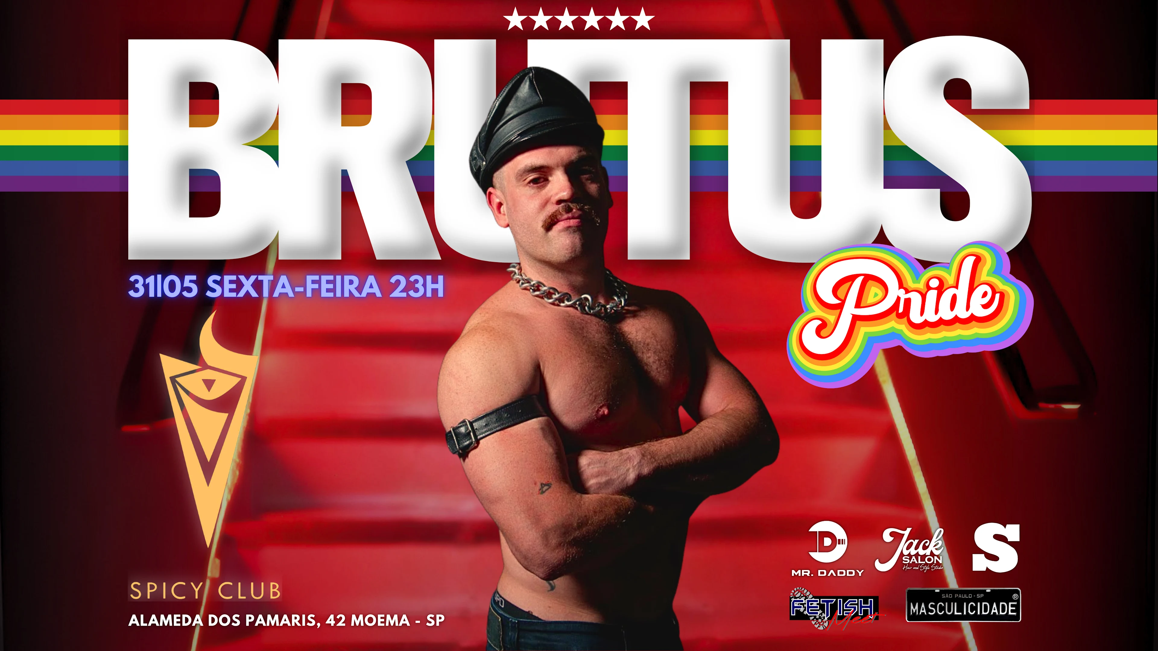 Brutus Pride 2024 Spicy Cover