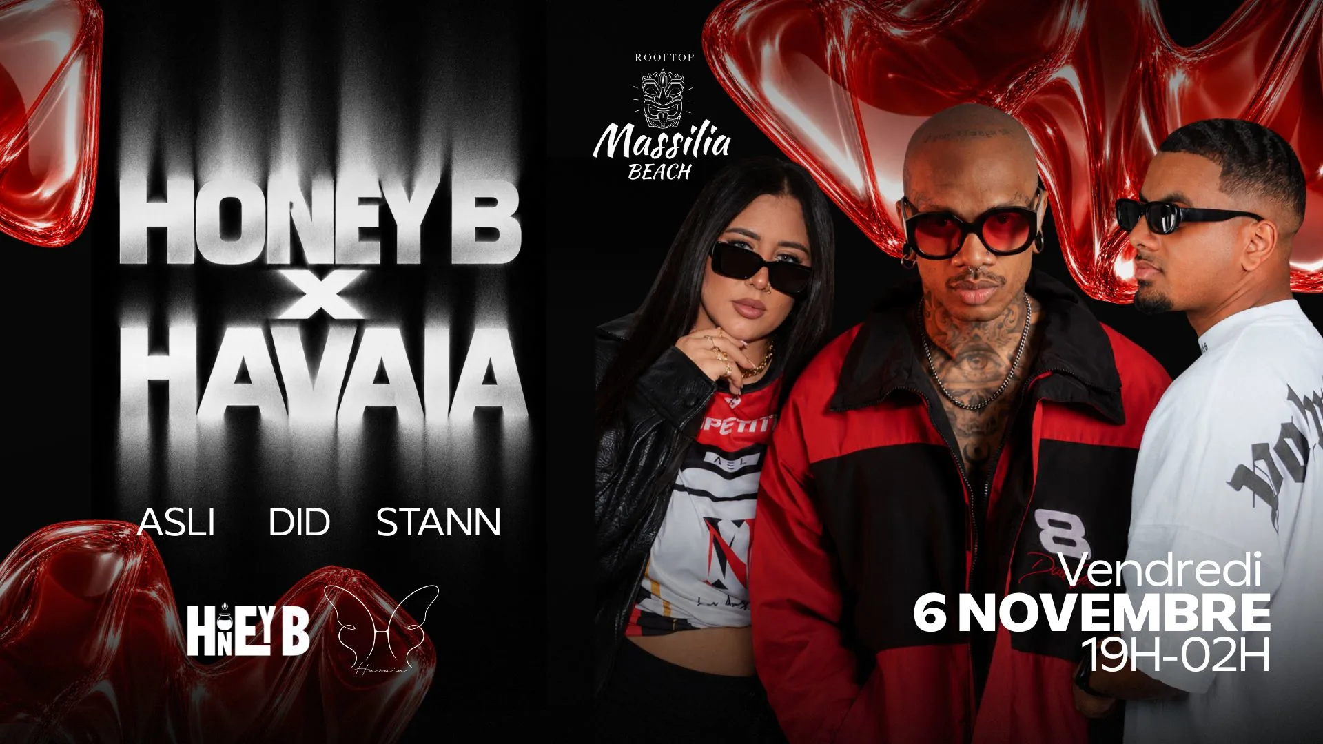 Honey B X Havaia X Massilia Beach Cover