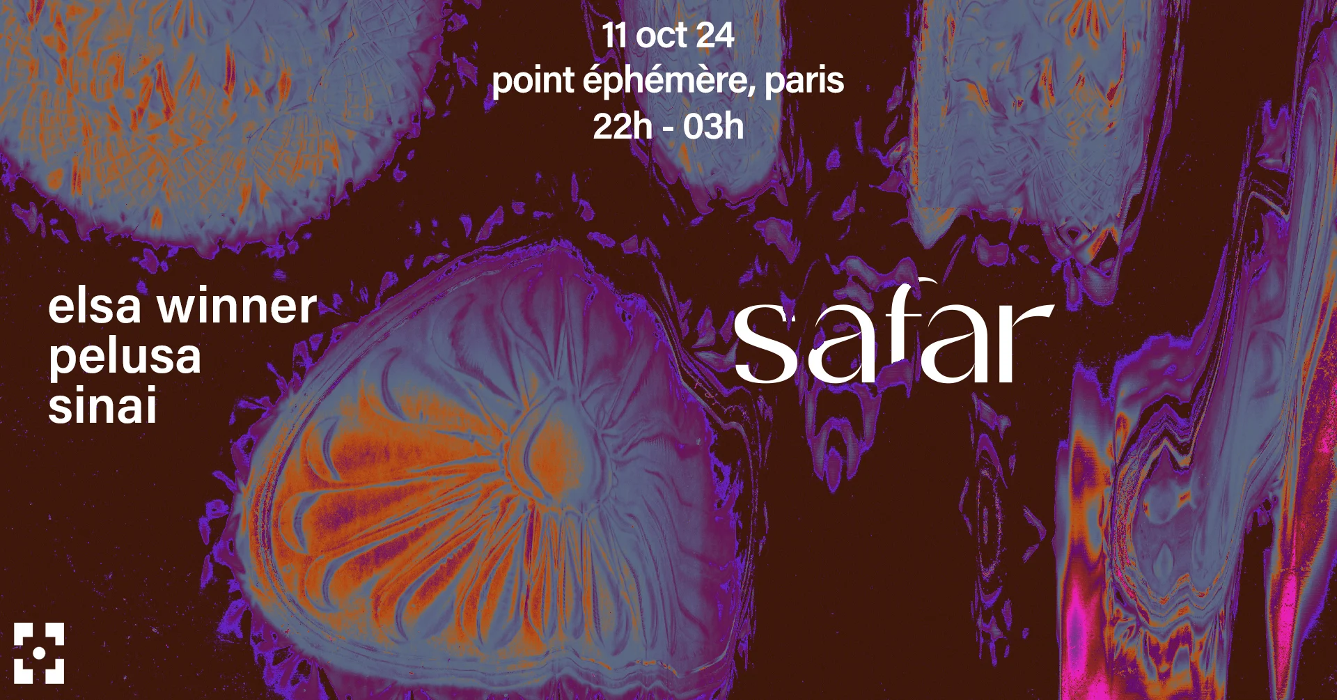 Safar Takeover In Paris W. Elsa Winner, Pelusa & Sinai Cover
