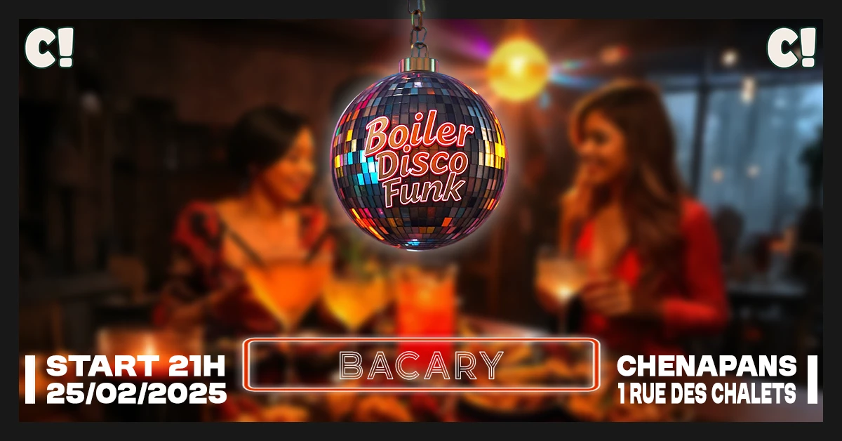 Boiler Disco Funk - Bacary Cover