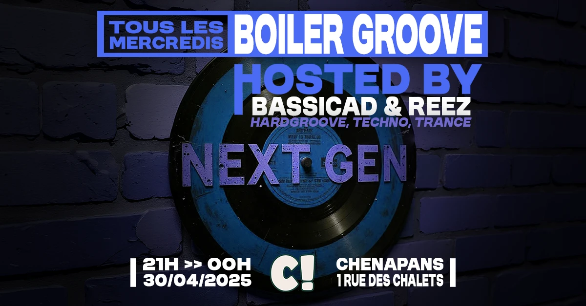 Boiler Groove - Tous Les Mercredis - 30.04 Cover