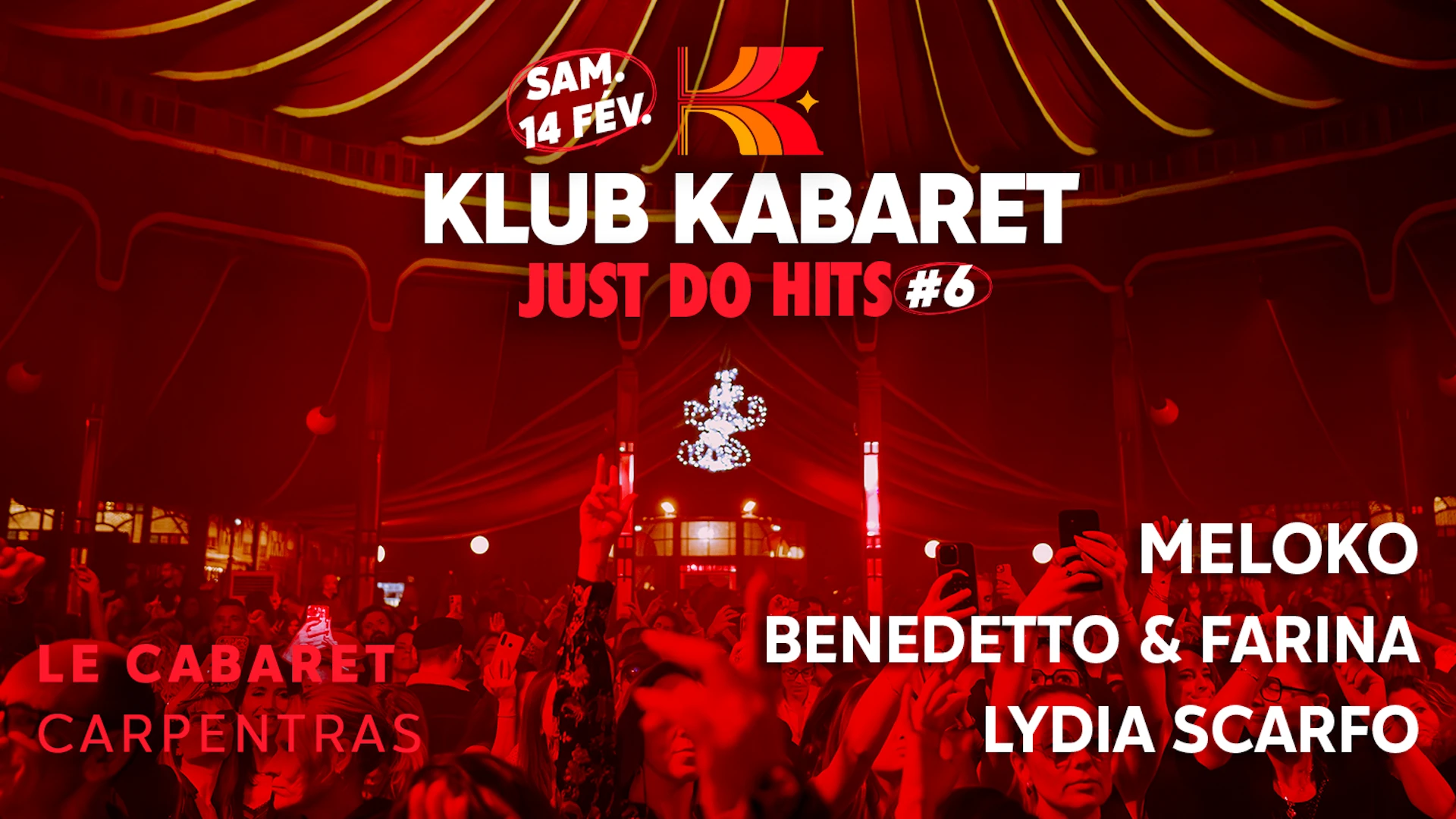 Klub Kabaret • Just Do Hits ! #6 Cover