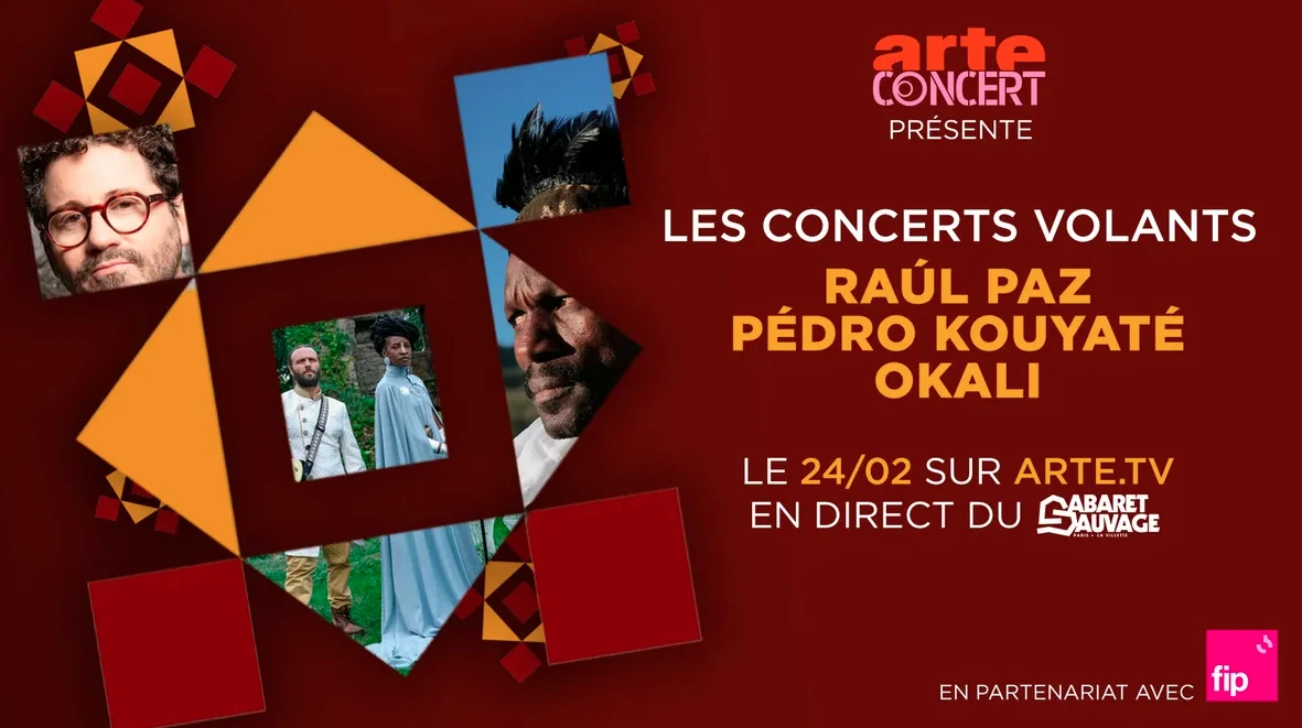 Concerts Volants : Raul Paz, Pédro Kouyaté, Okali Cover