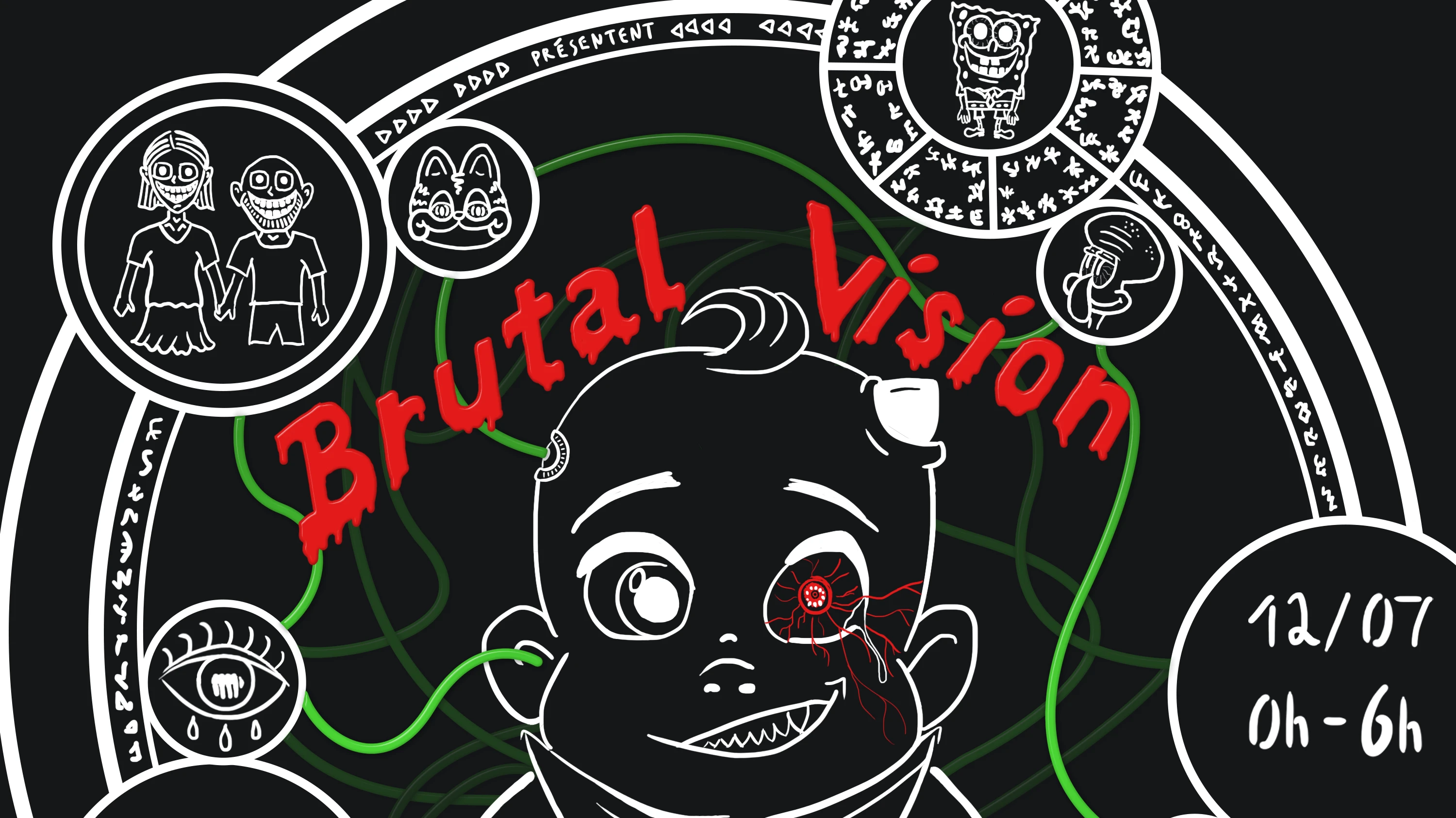 Brutal Vision ( Billet Dispo Sur Place ) Cover