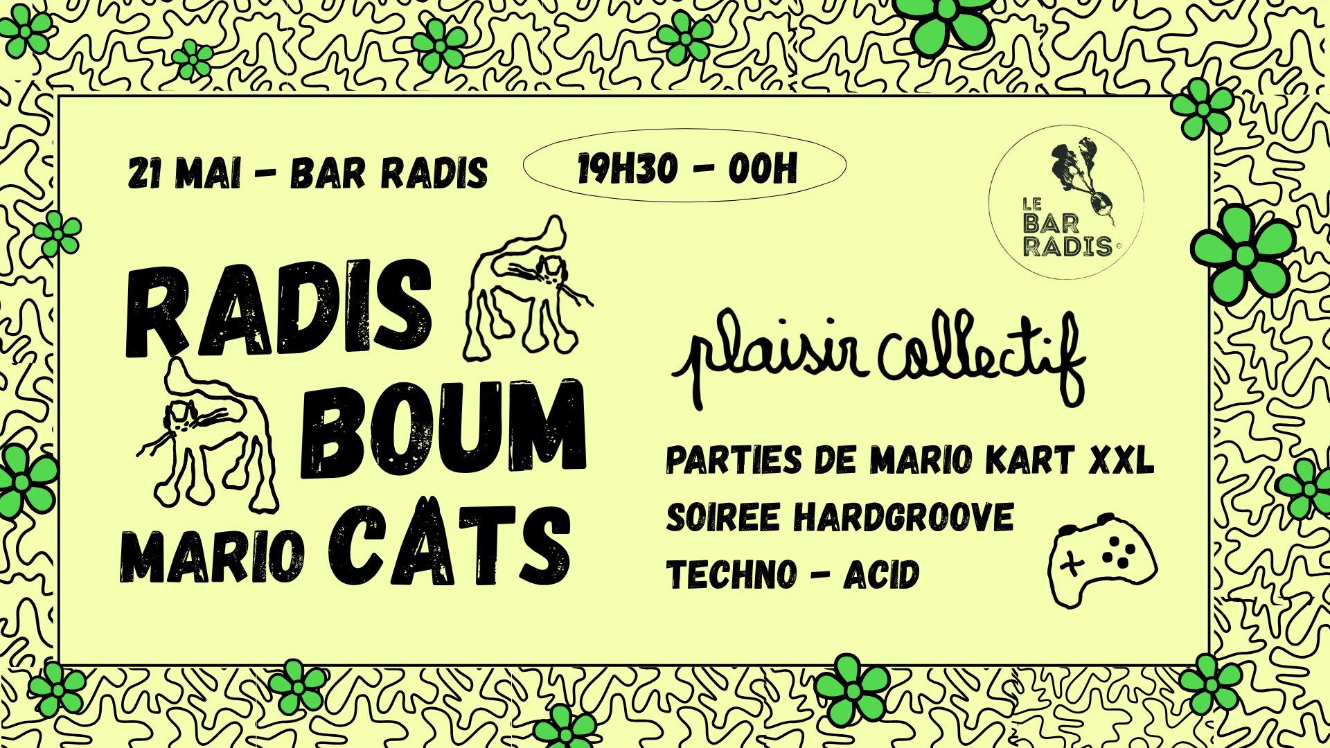 Radio Boum Mario Cats Cover