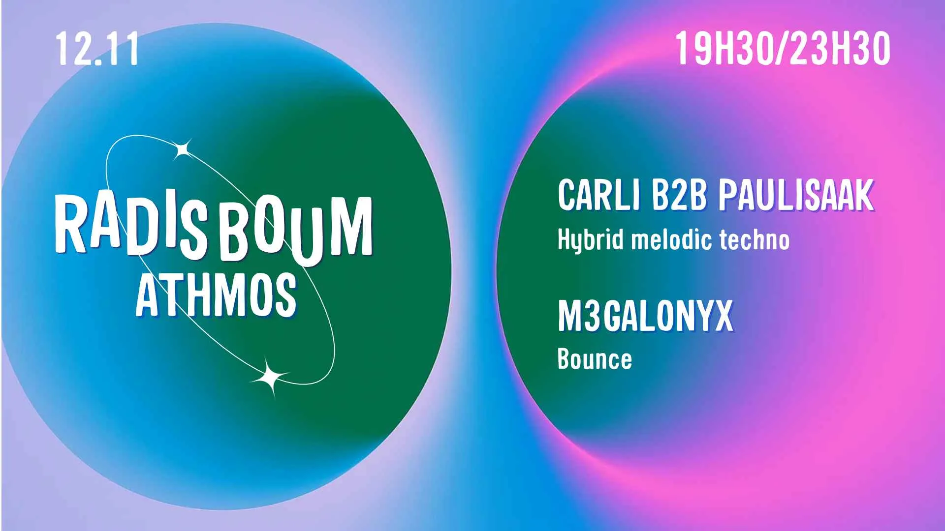 Radis Boum - Athmos Cover