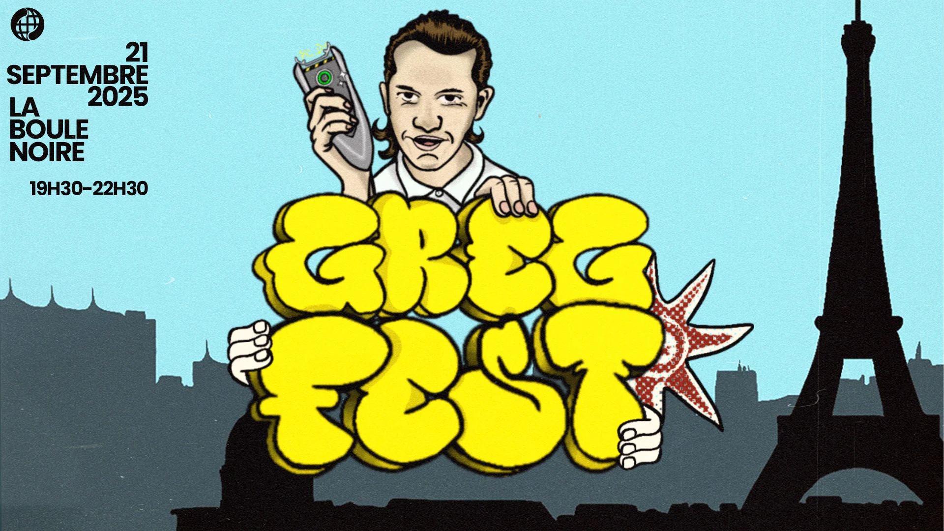Gregfest @La Boule Noire Cover