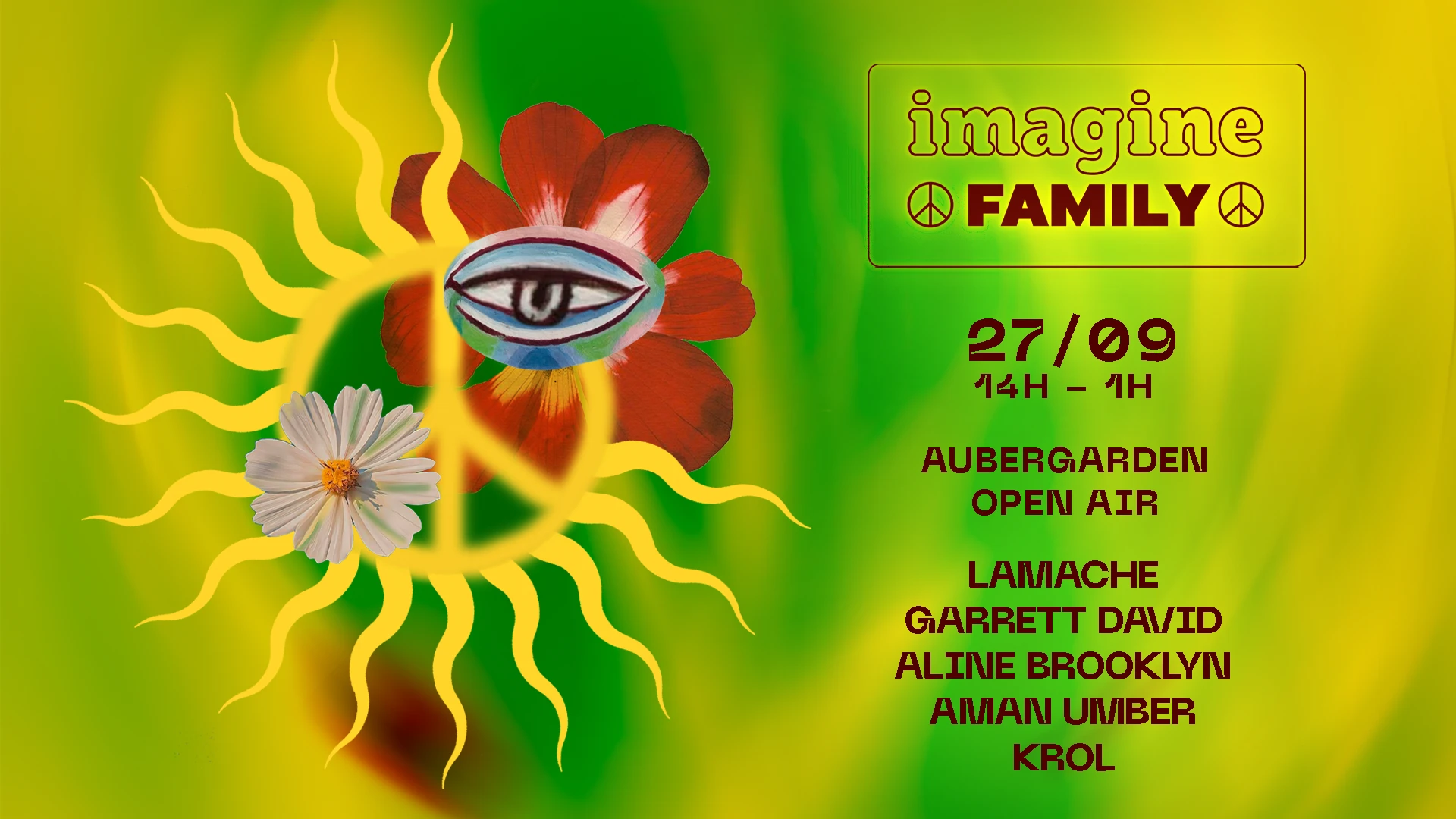 Imagine Family: Lamache, Garrett David, Aline Brooklyn Cover