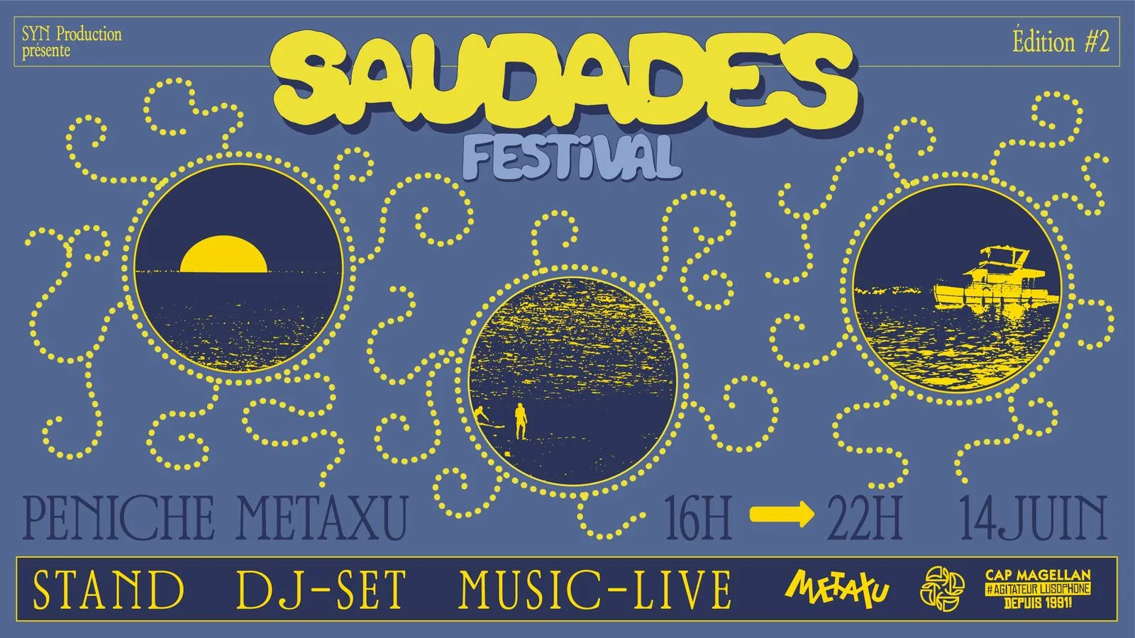 Saudades Festival Cover