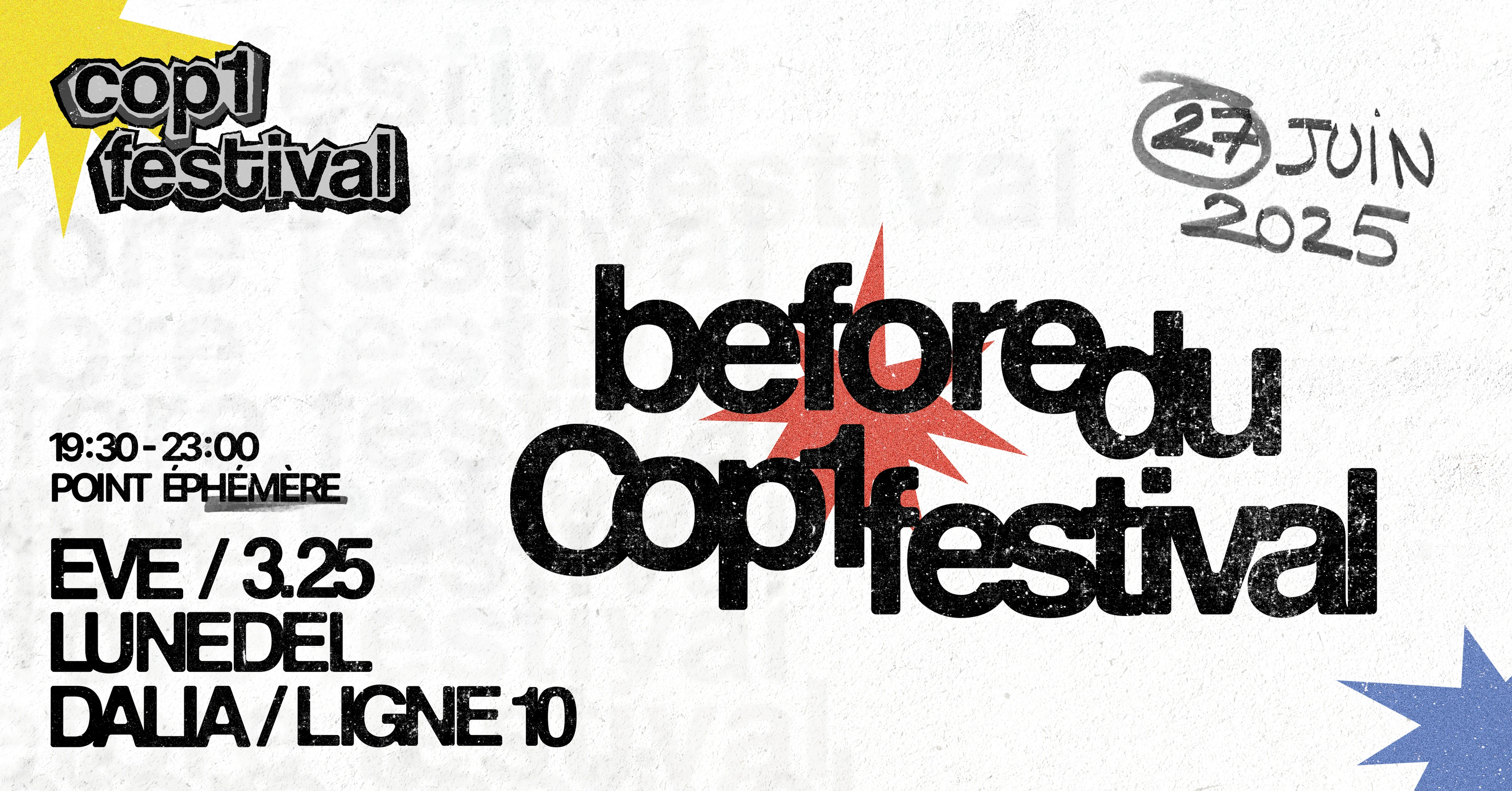 Before Du Cop1 Festival Cover