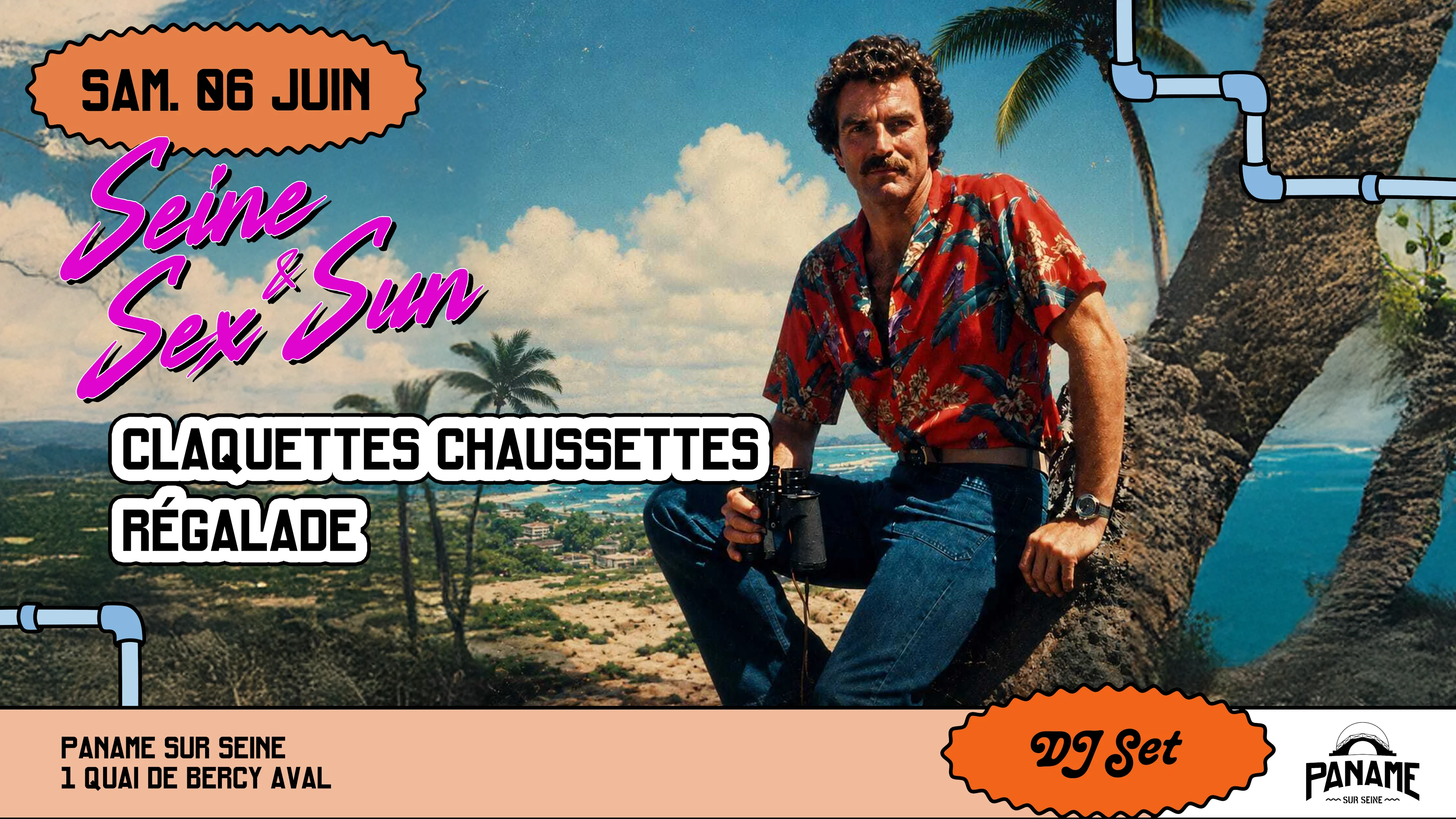 Seine S*X & Sun : Claquettes Chaussettes X Régalade Cover