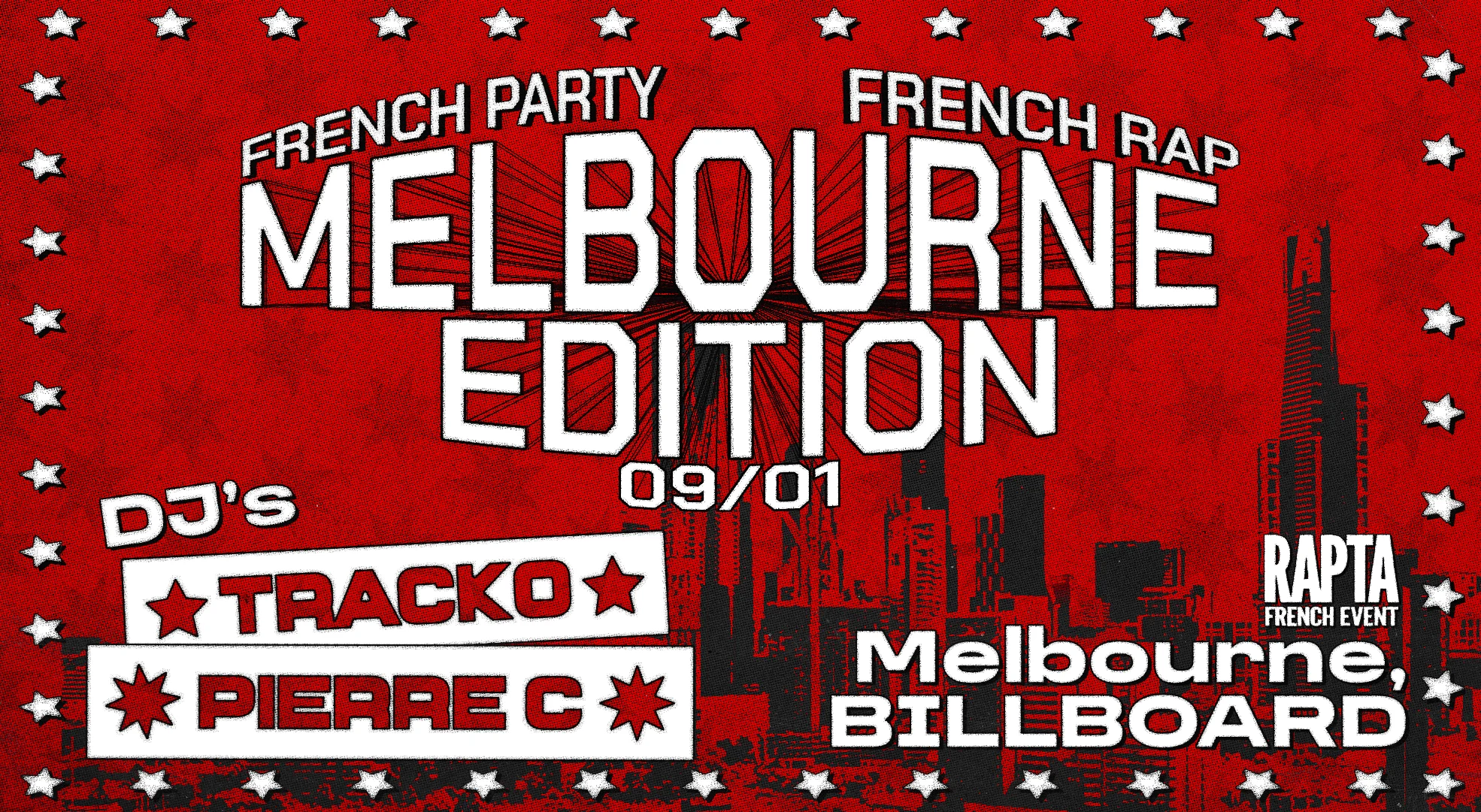 French Party Melbourne 09/01 Cover