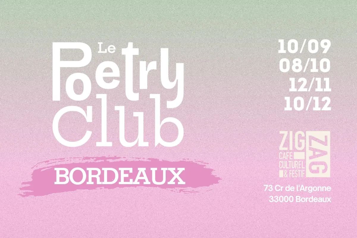 Le Poetry Club Bordeaux - 10/12 Cover