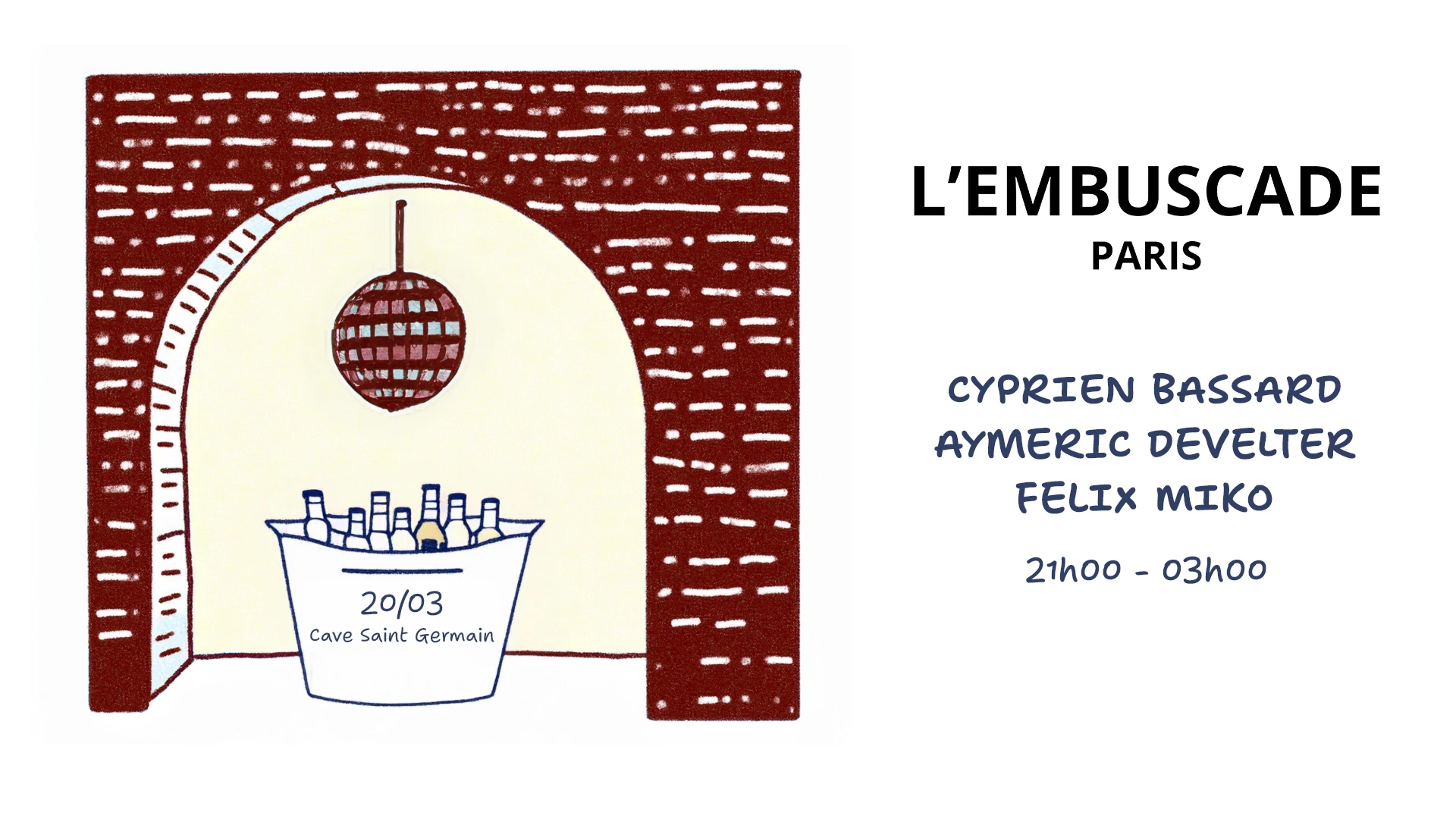 L'embuscade Paris Cover