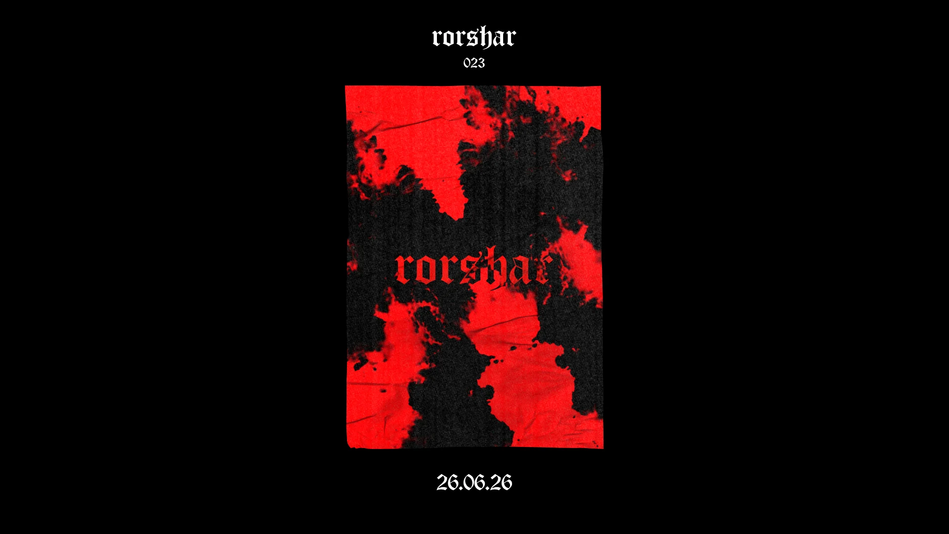 Rorshar Cover