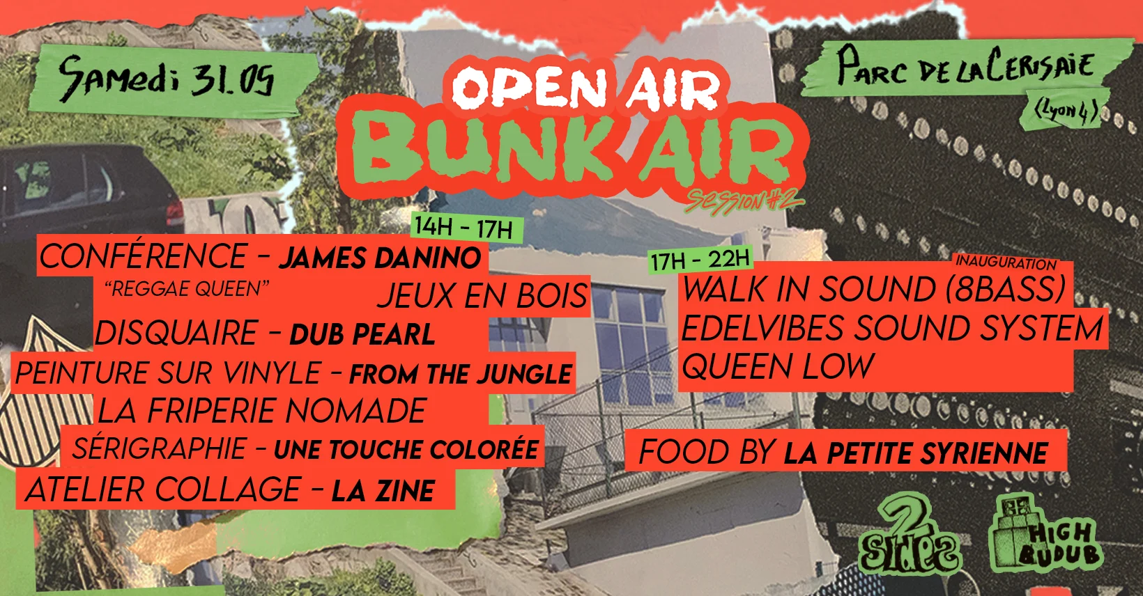 Bunk'air #2 - Open Air - Parc De La Cerisaie Cover