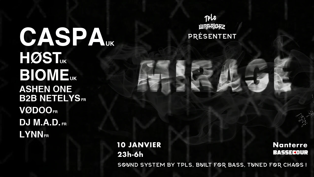 Tpls X Warriorz Présentent : Mirage Cover