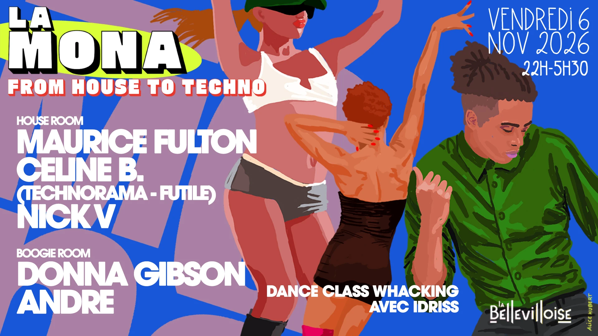 La Mona | Disco To Techno : Maurice Fulton, Celine B, Nick V Cover
