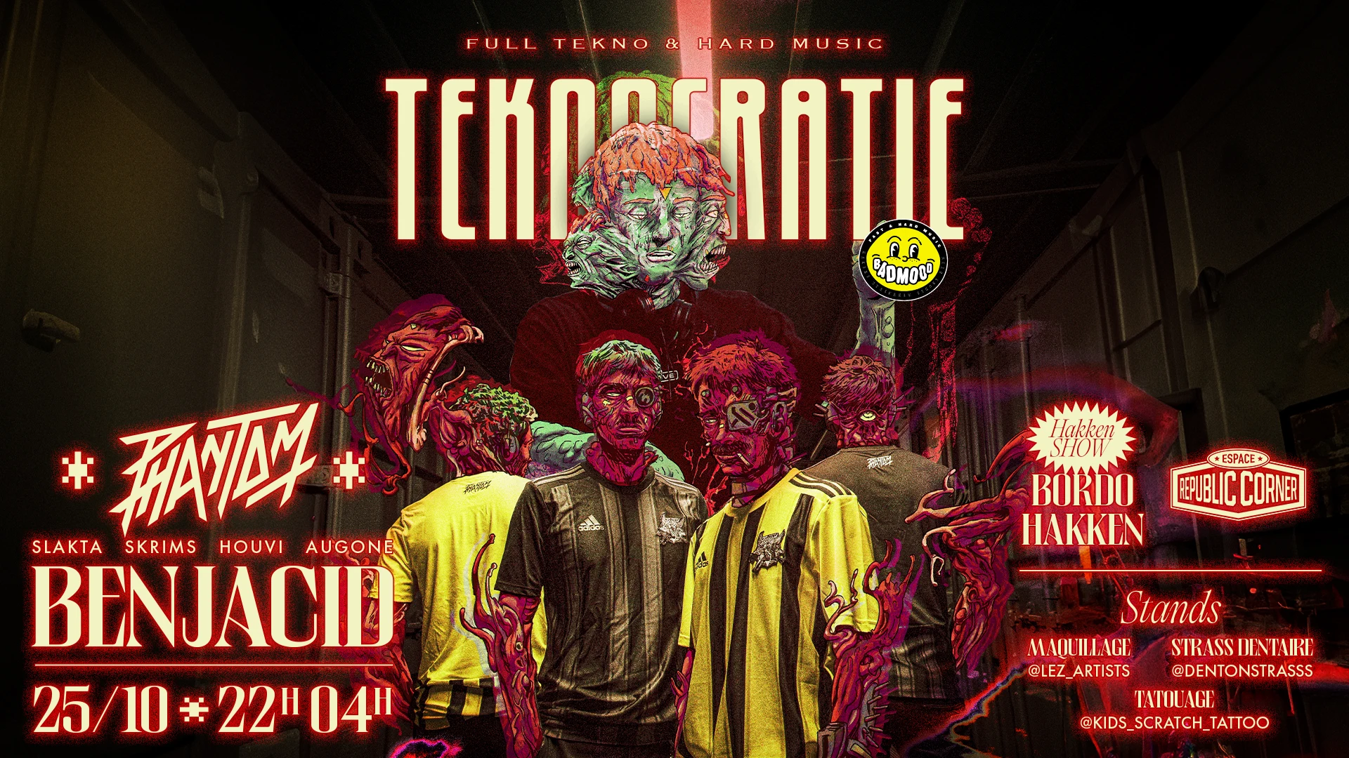 Teknocratie #8 - Benjacid X Phantom Corpz Cover