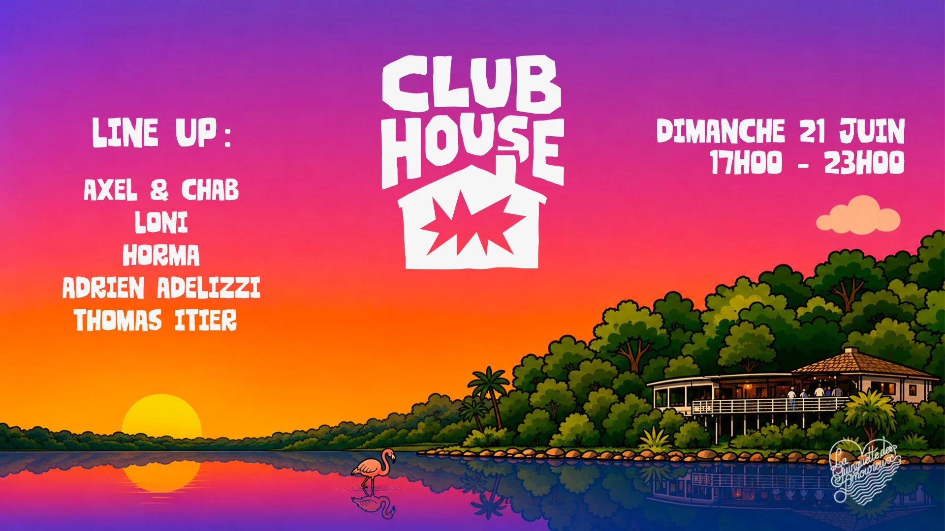 Club House X La Guinguette Des Amoureux Cover