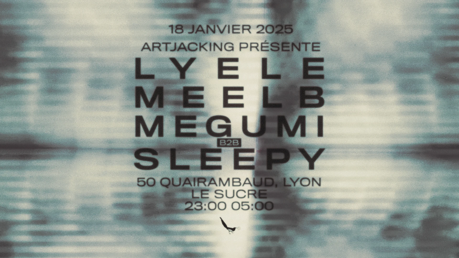 Artjacking Club : Lyele, Meel B, Megumi B2b Sleepy Cover