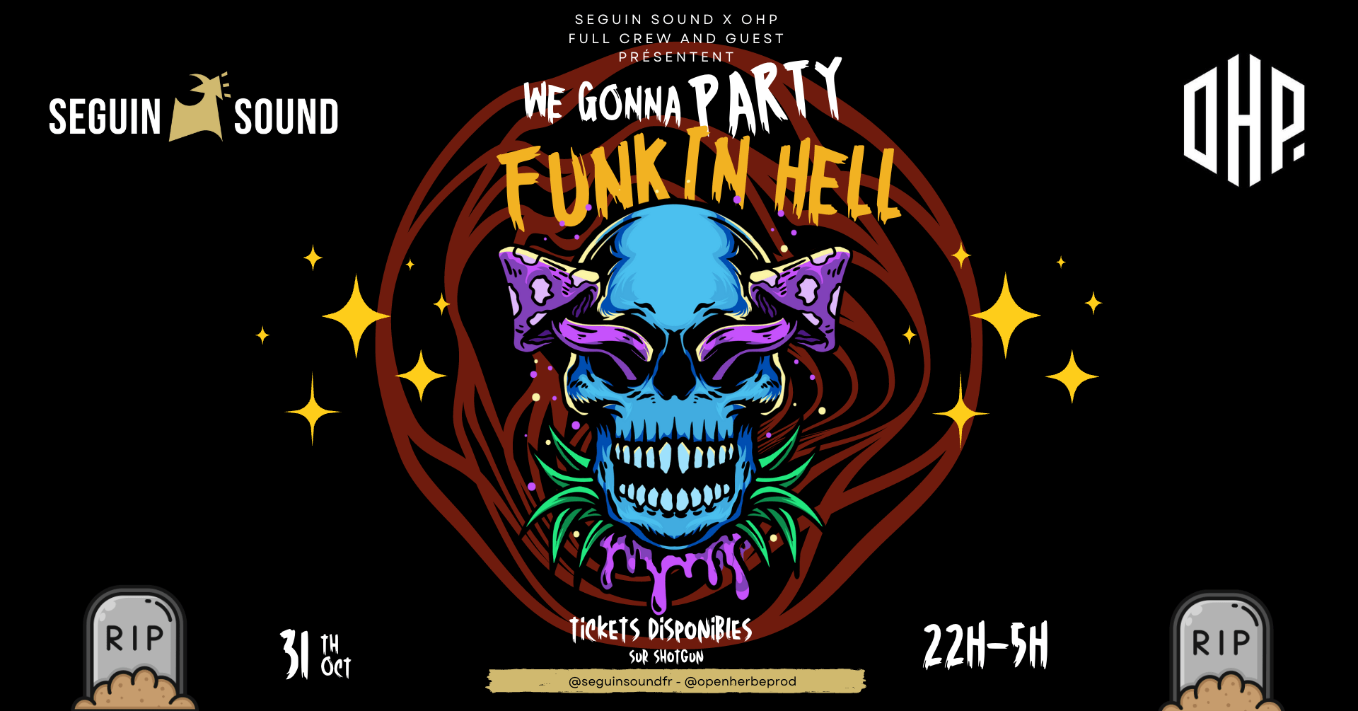 Funk In Hell Halloween - Ohp X Seguin Sound Cover