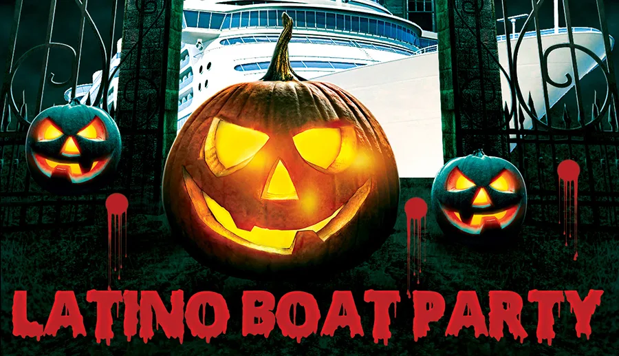 Halloween Latino Boat (Croisiere,Apero, Soiree 2 Ambiances) Cover