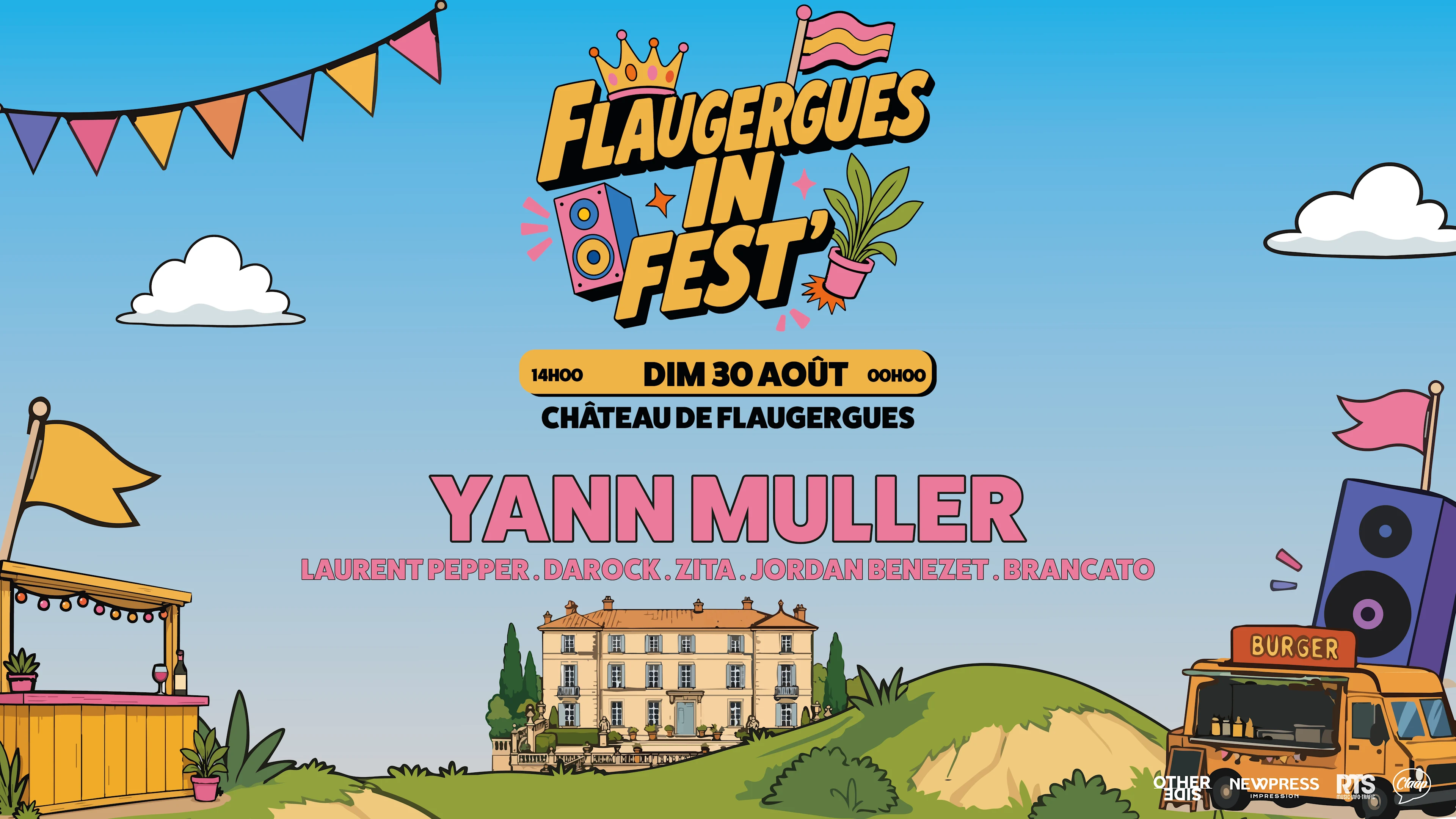 Yann Muller - Chateau De Flaugergues - 30/08 Cover
