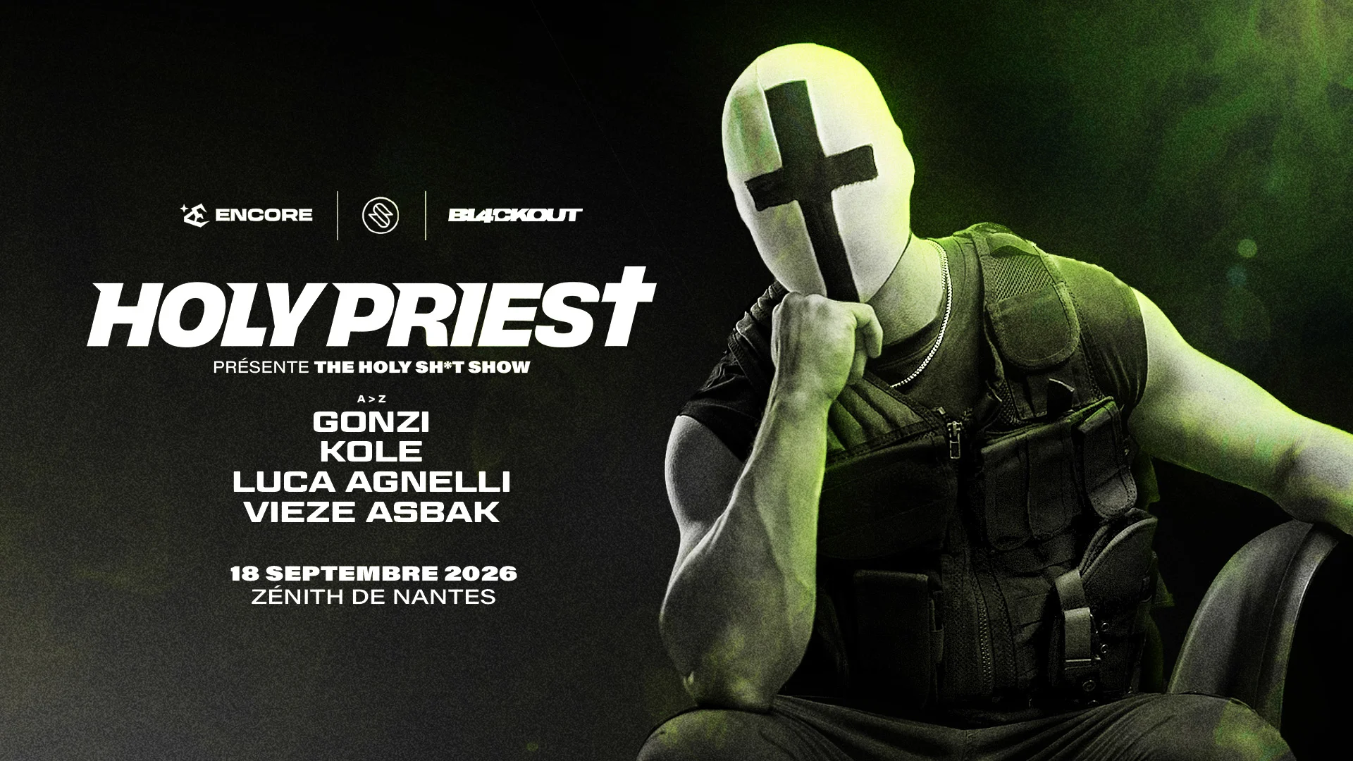 Holy Priest @Nantes : Vieze Asbak, Luca Agnelli, Kole, Gonzi Cover