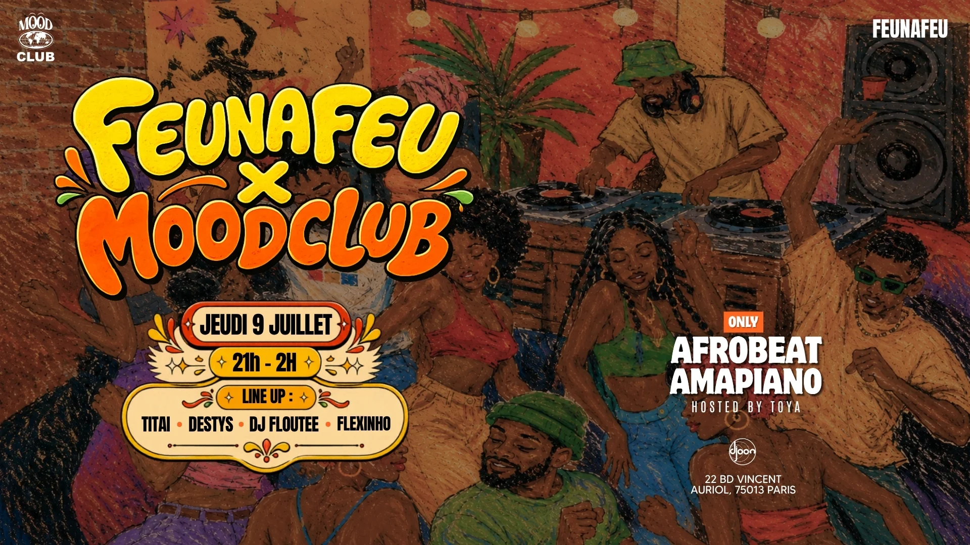 After Afro Nation By Feunafeu X Mood Club Cover