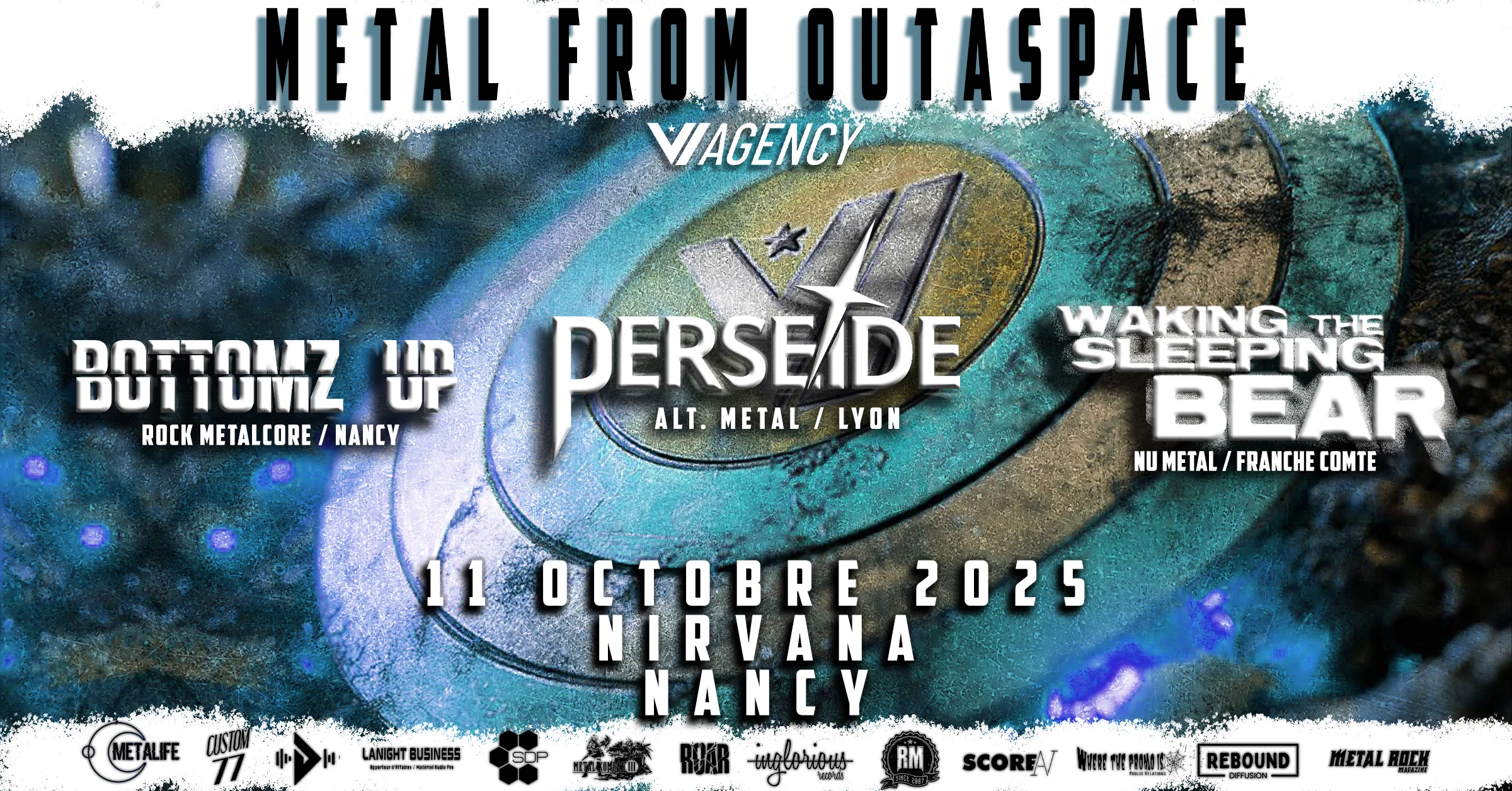 Perseide + Waking The Sleeping Bear + Bottomz Up Cover