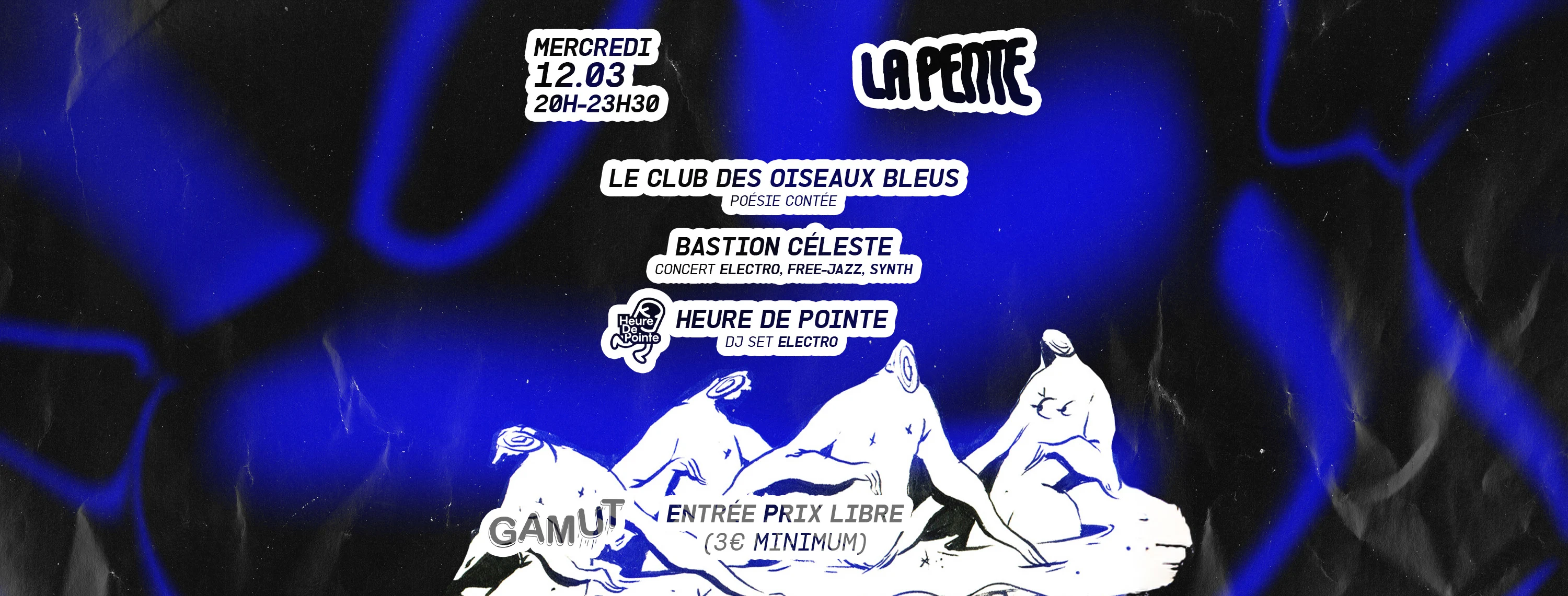 Concert : Bastion Celeste, Gamut & Heure De Pointe Cover