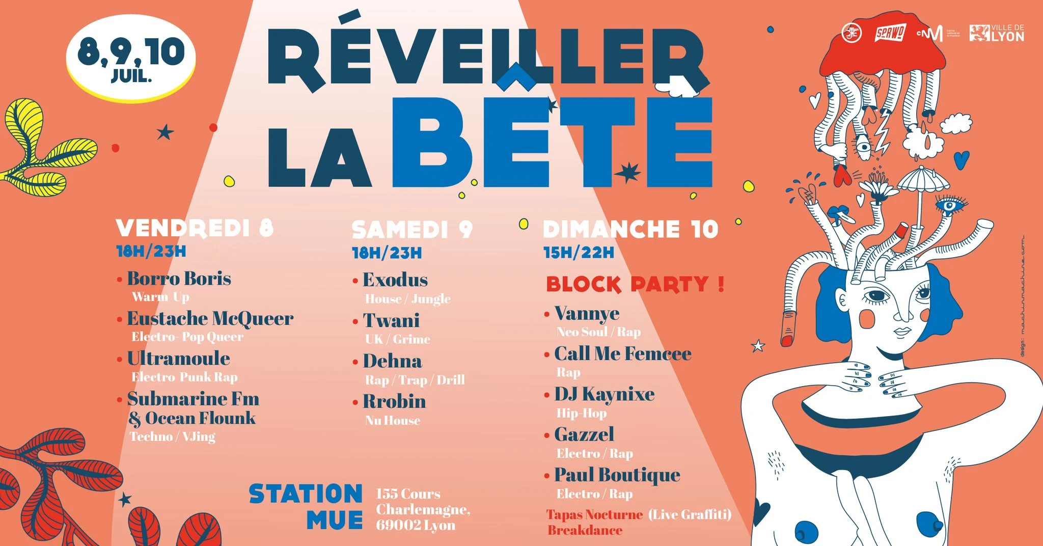 Station Mue / Reveiller La Bete Cover
