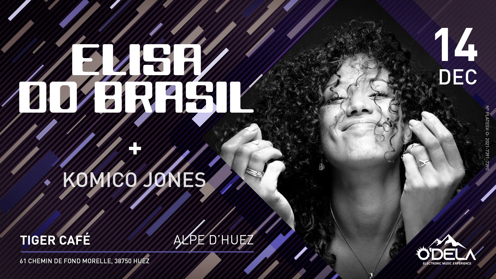 Elisa Do Brasil - Alpes Winter Tour @ Le Tiger  Alpes D'huez Cover