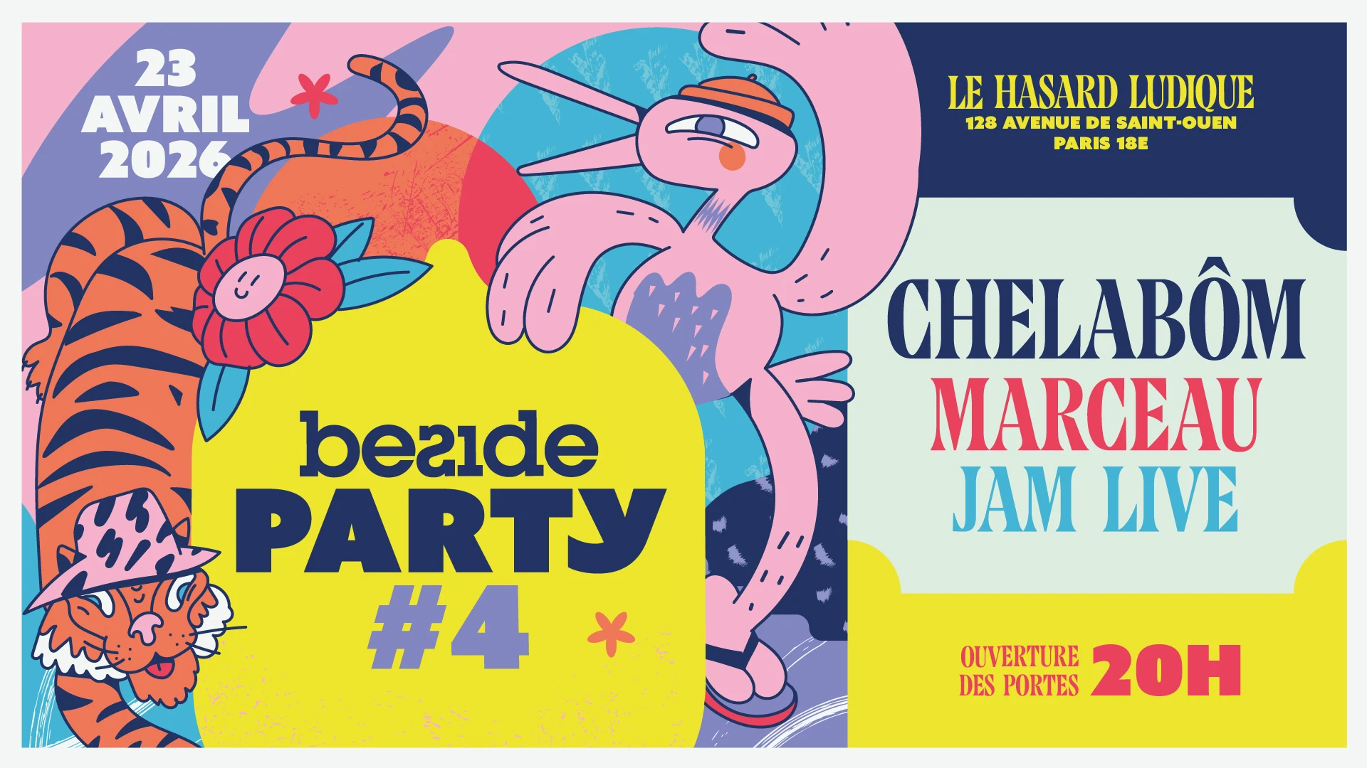 Beside Party #4 Cover