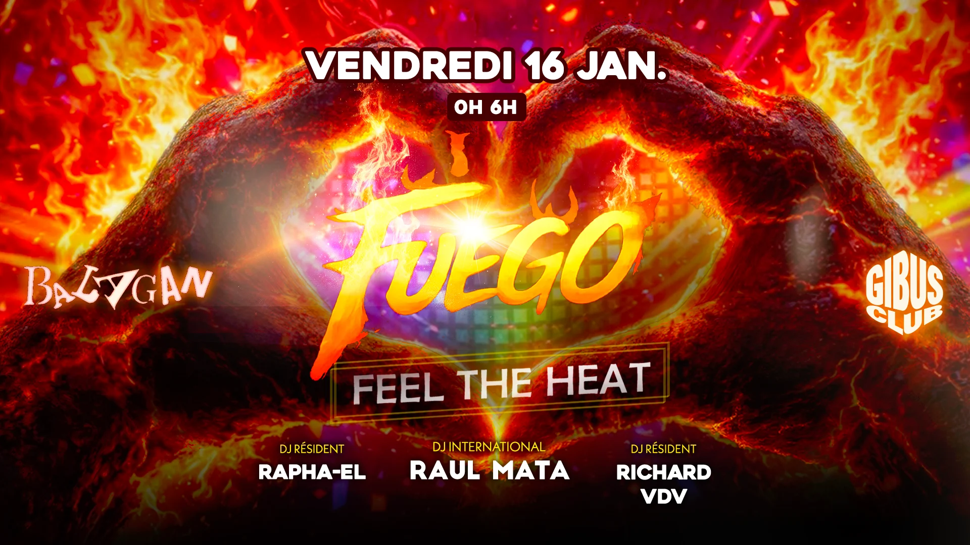 Balagan : Fuego W/ Raul Mata & More Cover