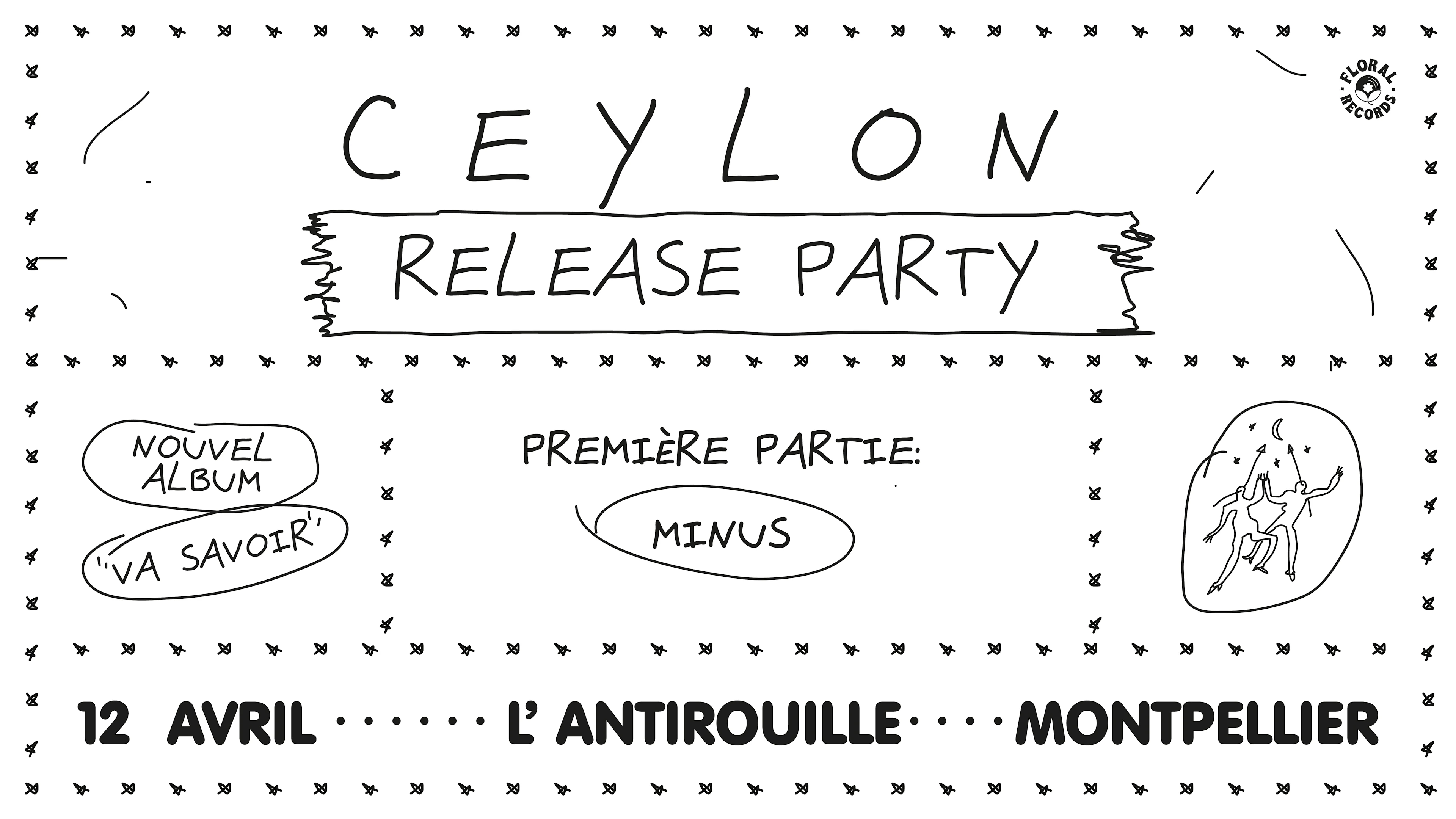 Ceylon - Release-Party "Va Savoir" + Minus (1ère Partie) Cover