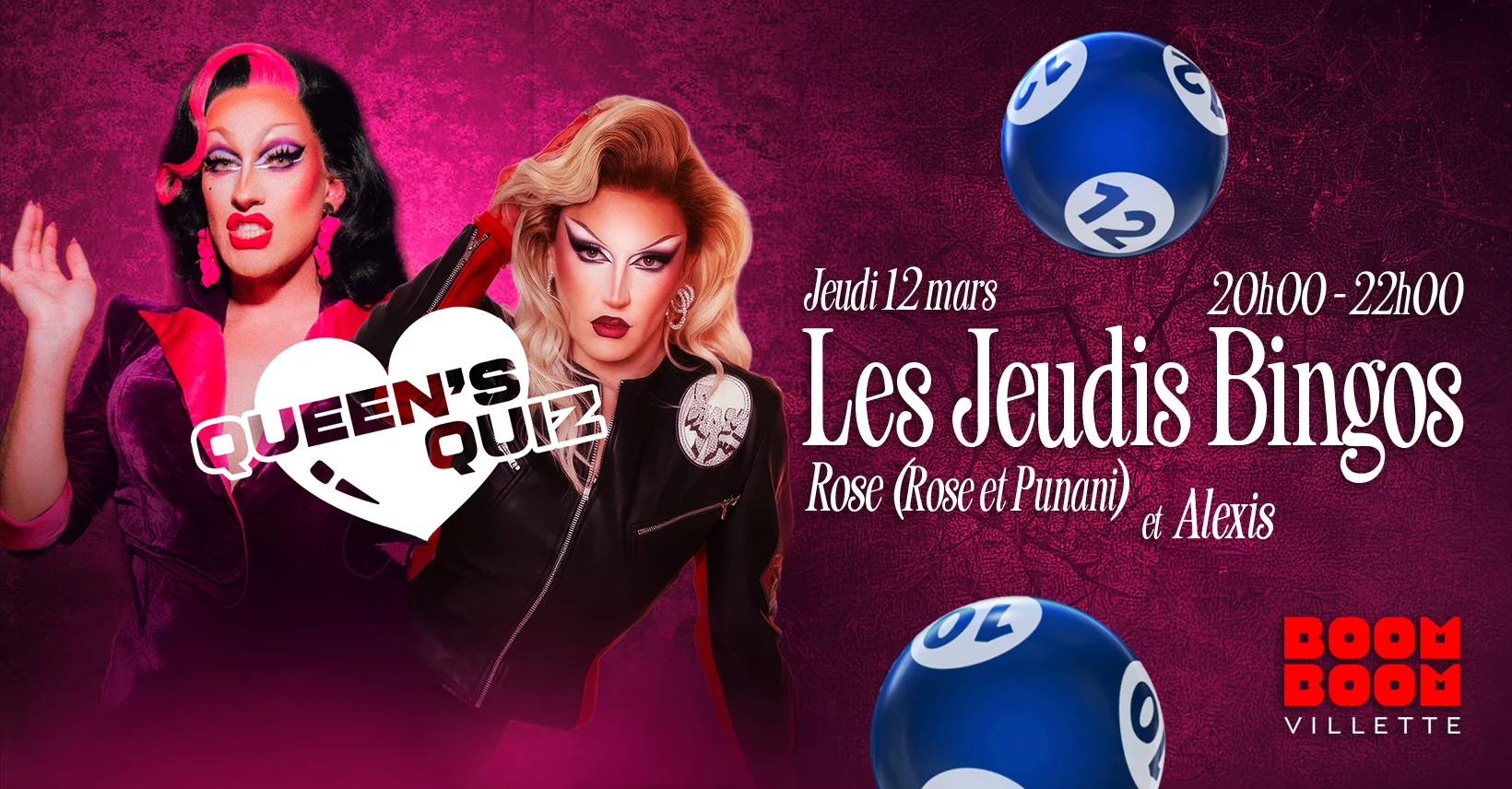 Bingo Drag : Rose (Rose & Punani) & Alexis Cover