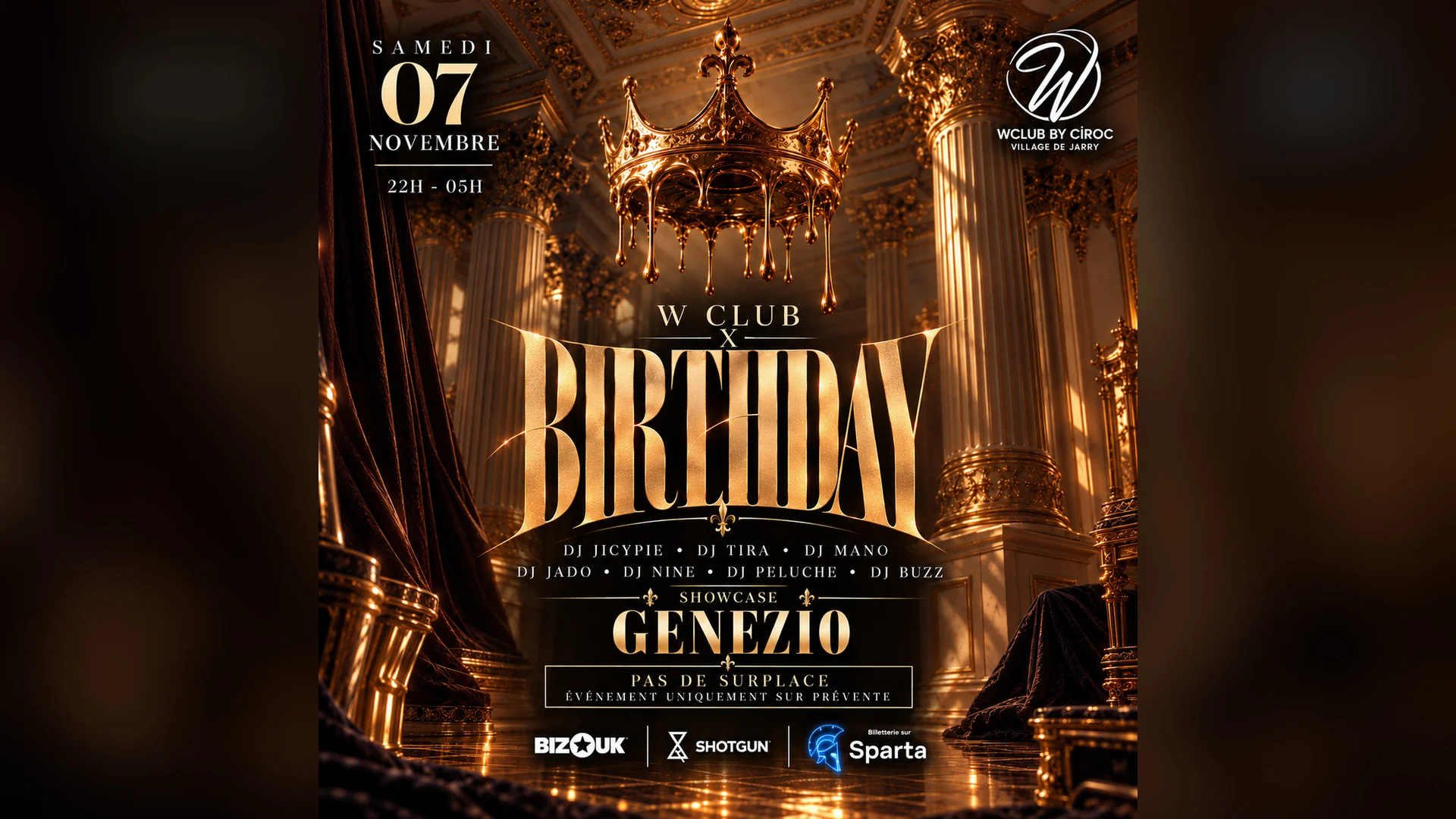 W Club X Birthday - Genezio & Matieu White En Showcase Cover