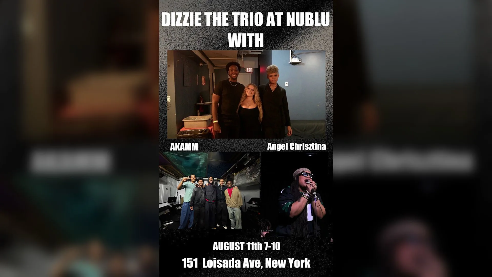 Dizzie The Trio W/ Akamm & Angel Chrisztina Cover