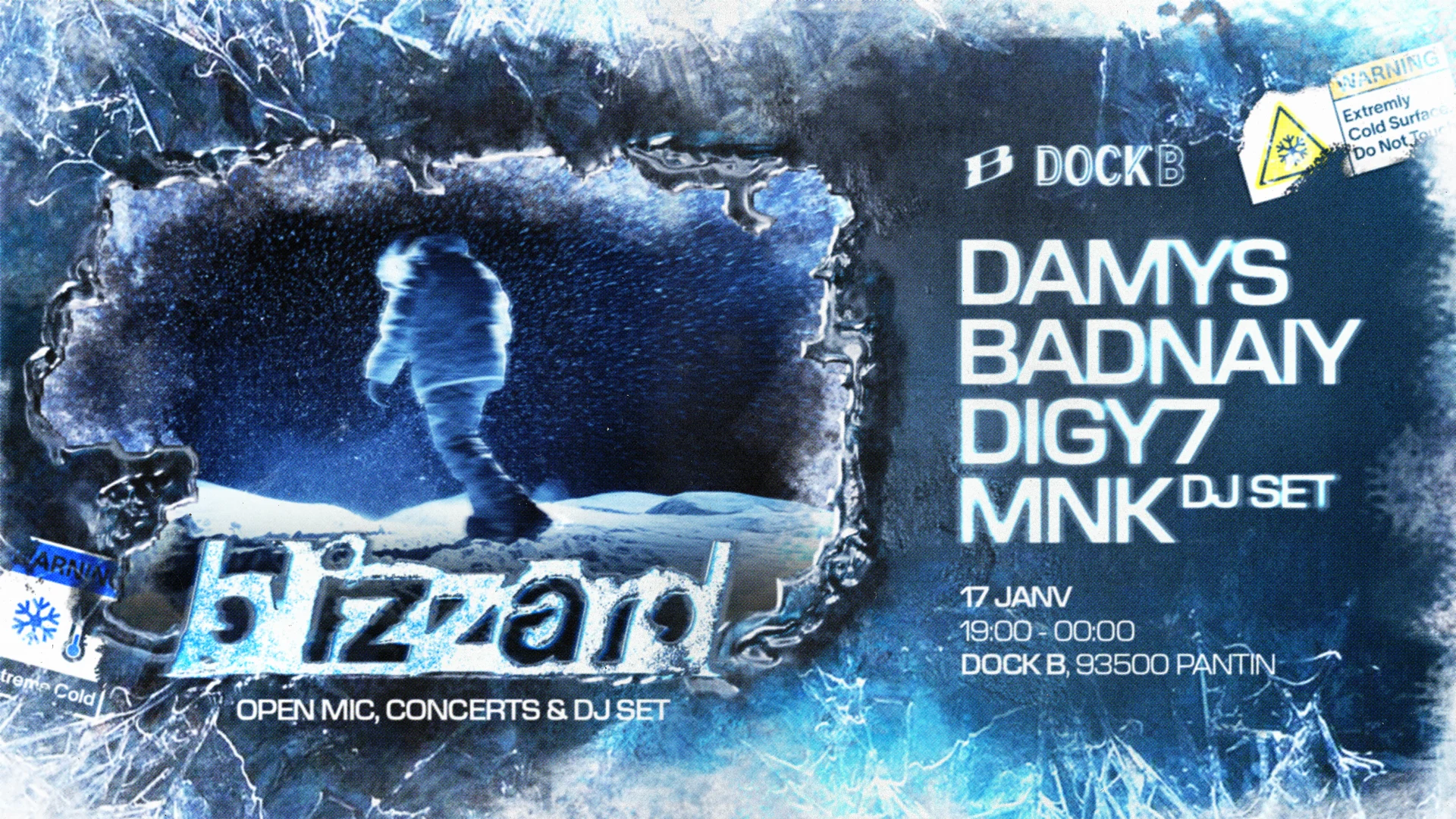 Beatume Présente Blizzard: Damys • Badnaiy • Digy7 And More Cover