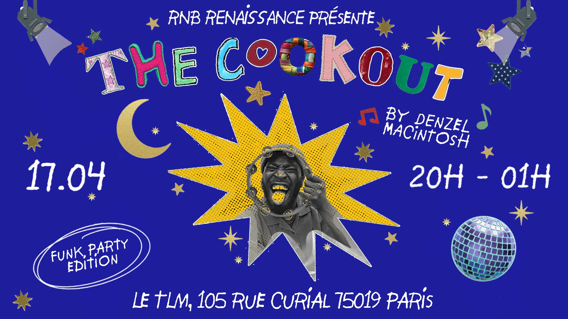 The Cookout By Denzel Macintosh (Funk Party Edition) Cover