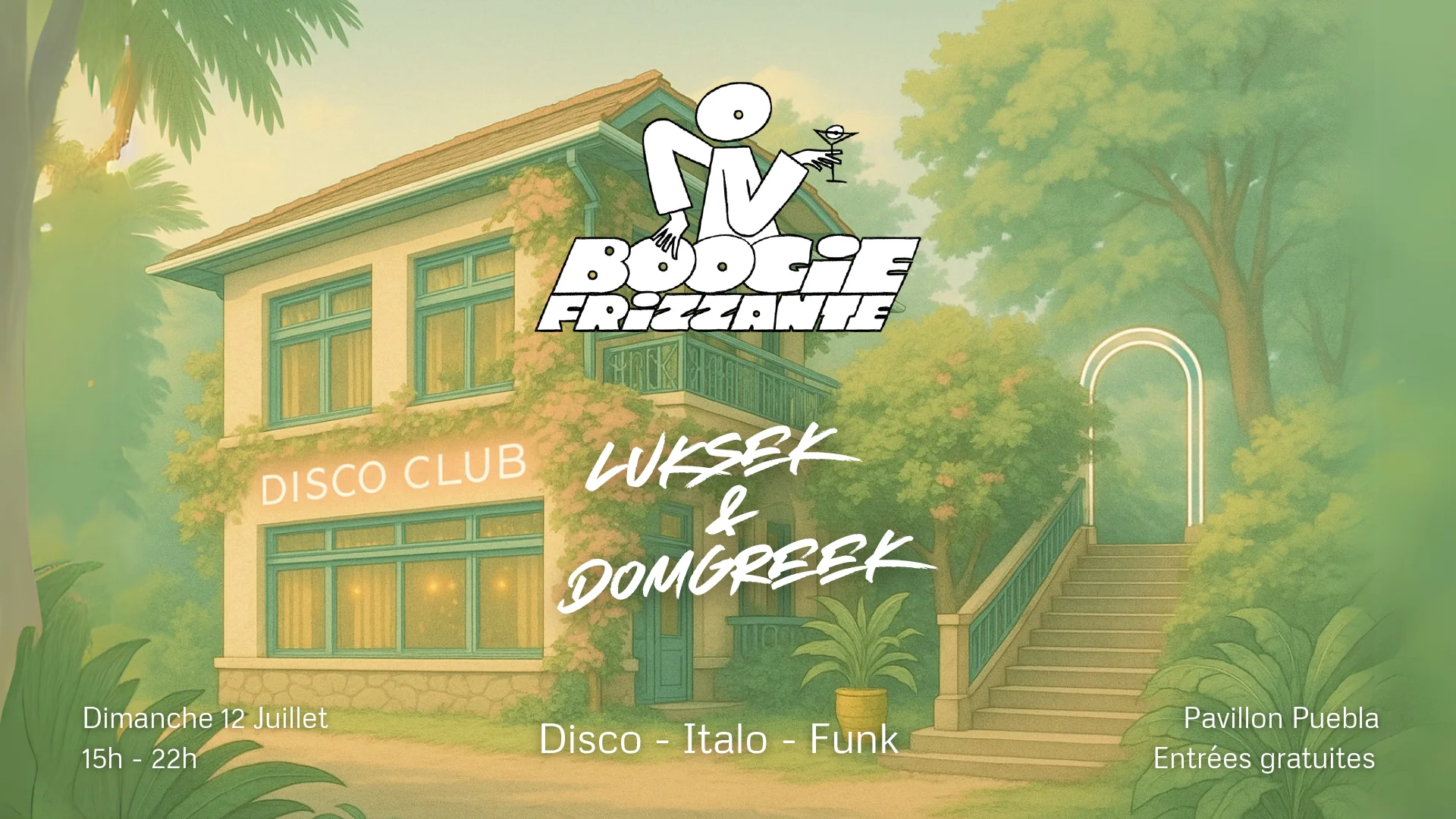 Boogie Frizzante W/ Domgreek + Luksek Cover